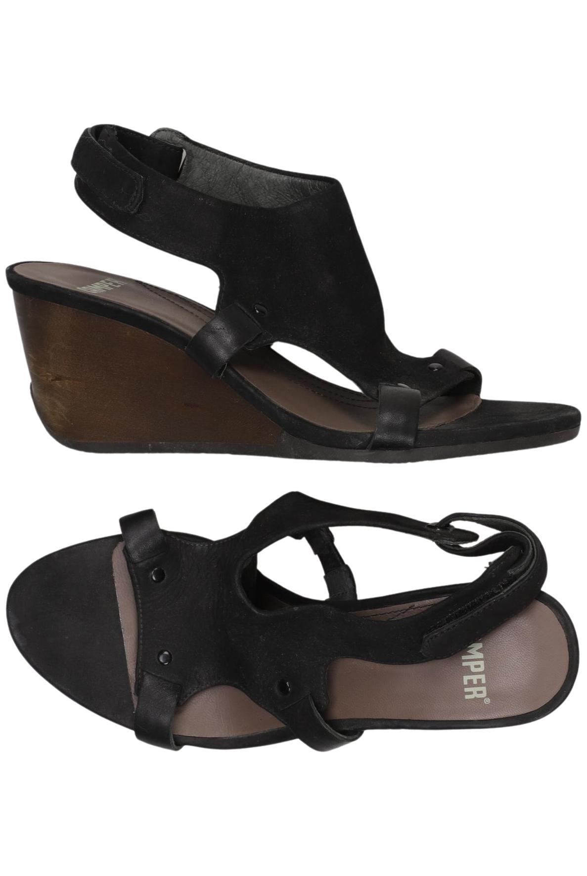 

Camper Damen Sandale, schwarz, Gr. 35