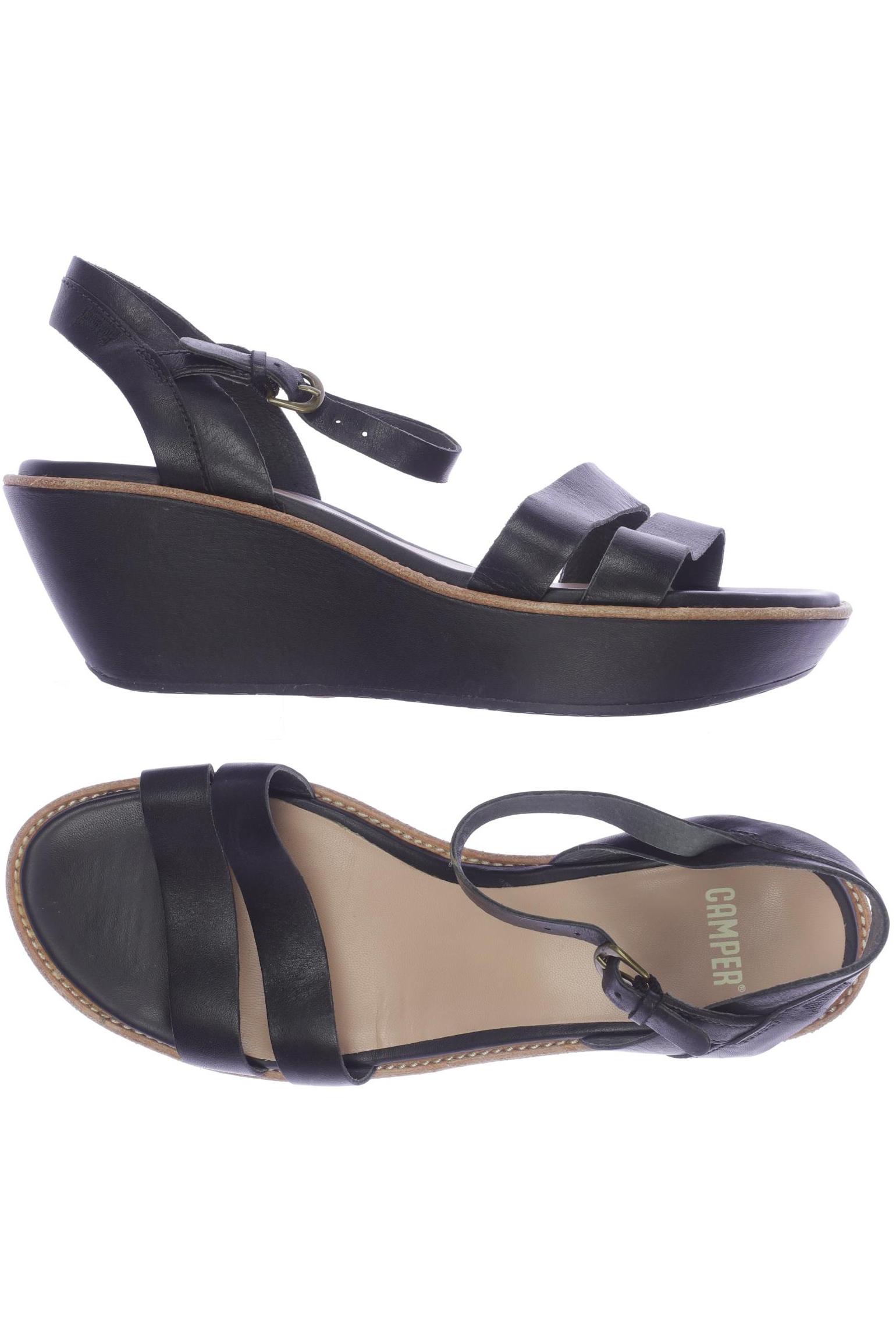 

Camper Damen Sandale, schwarz, Gr. 38