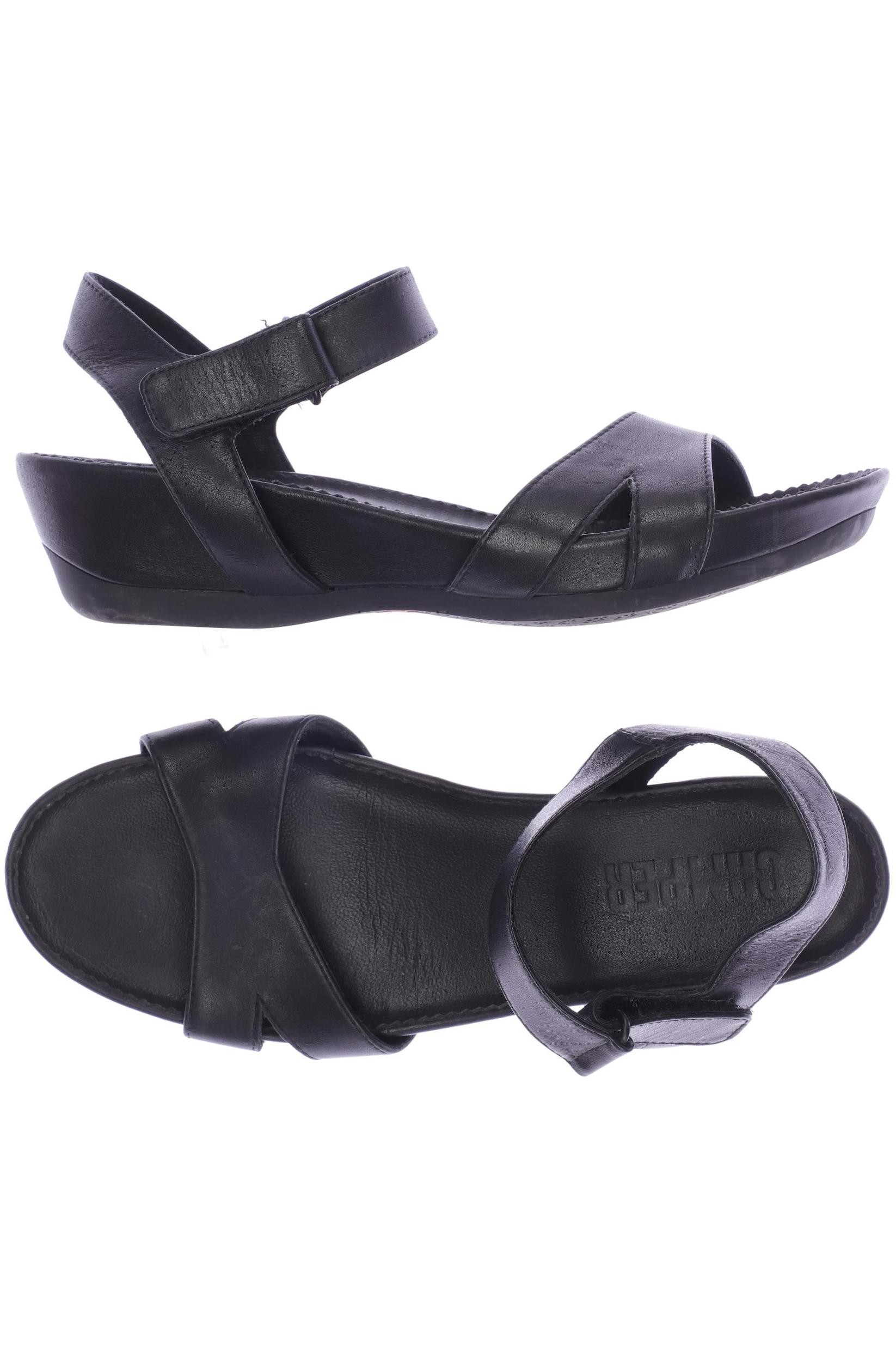 

Camper Damen Sandale, schwarz