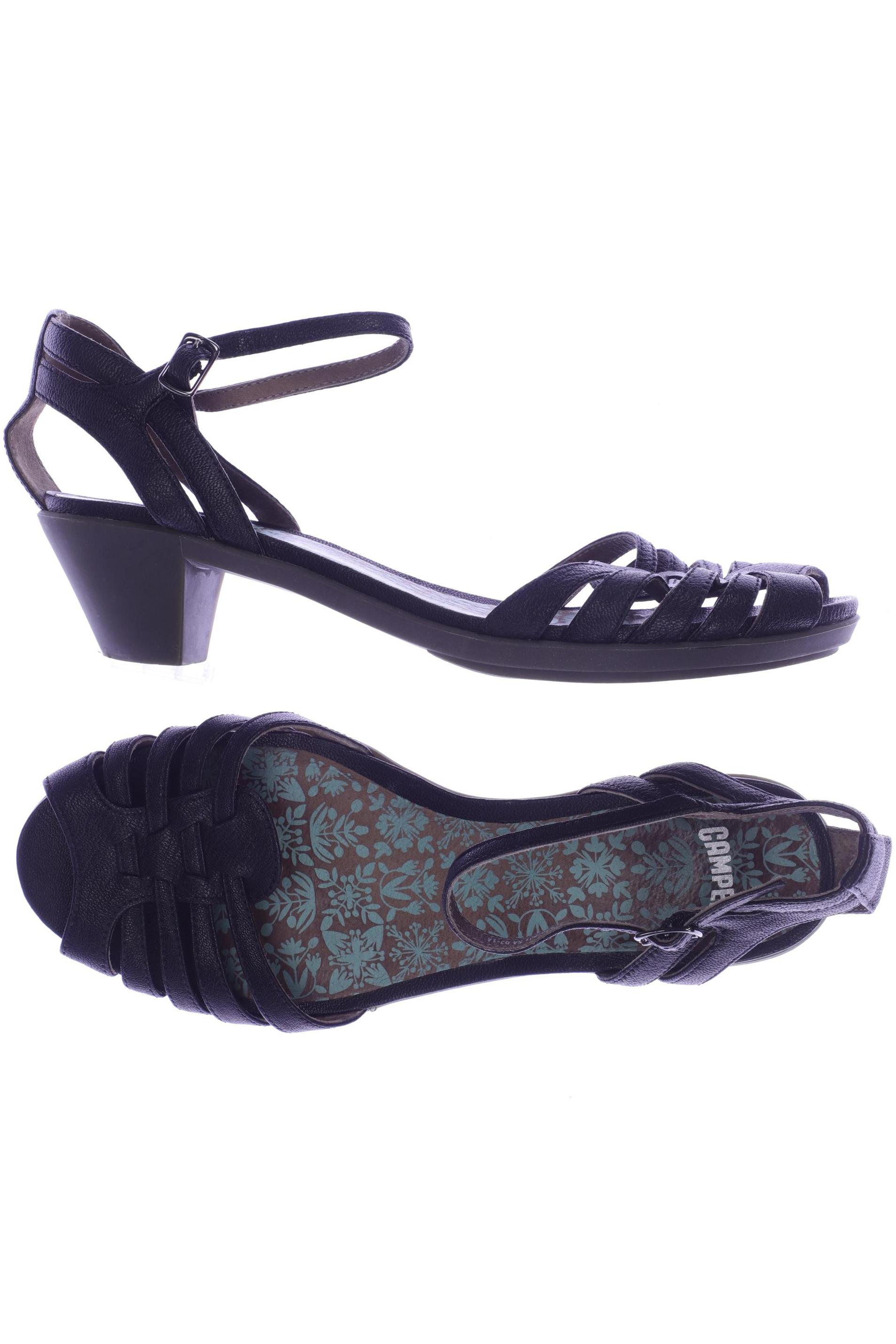 

Camper Damen Sandale, schwarz, Gr. 38