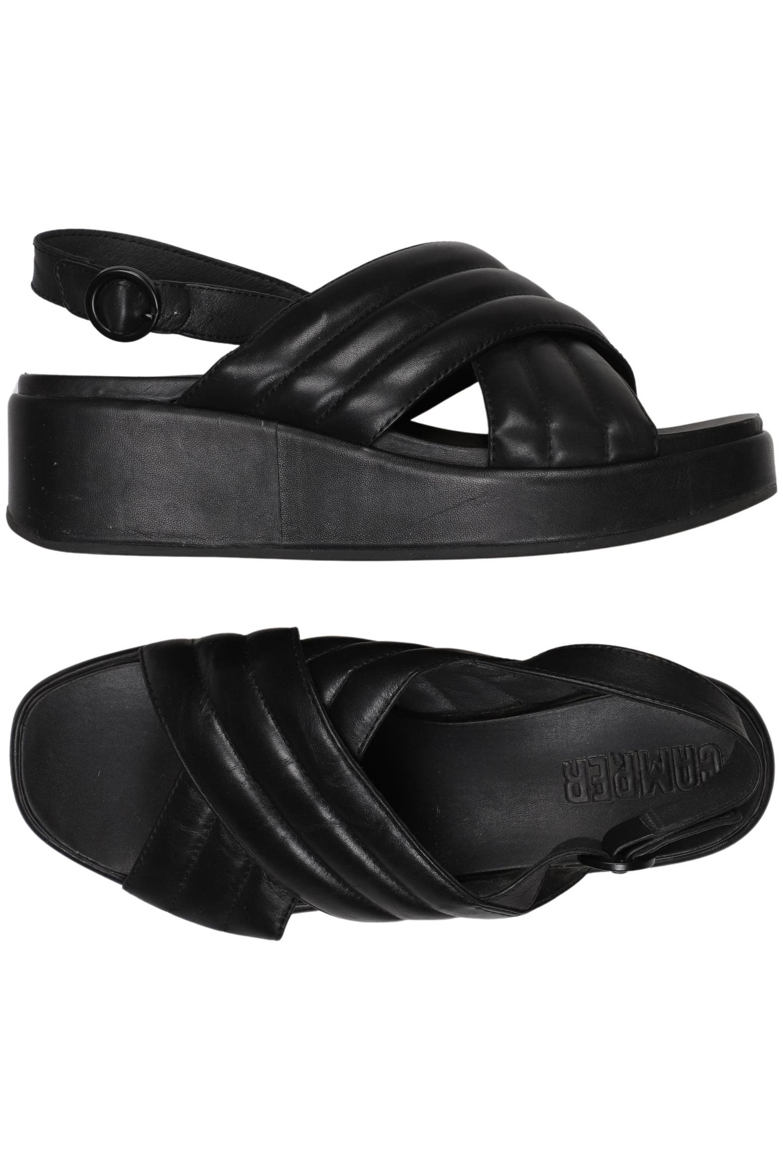 

Camper Damen Sandale, schwarz, Gr. 38