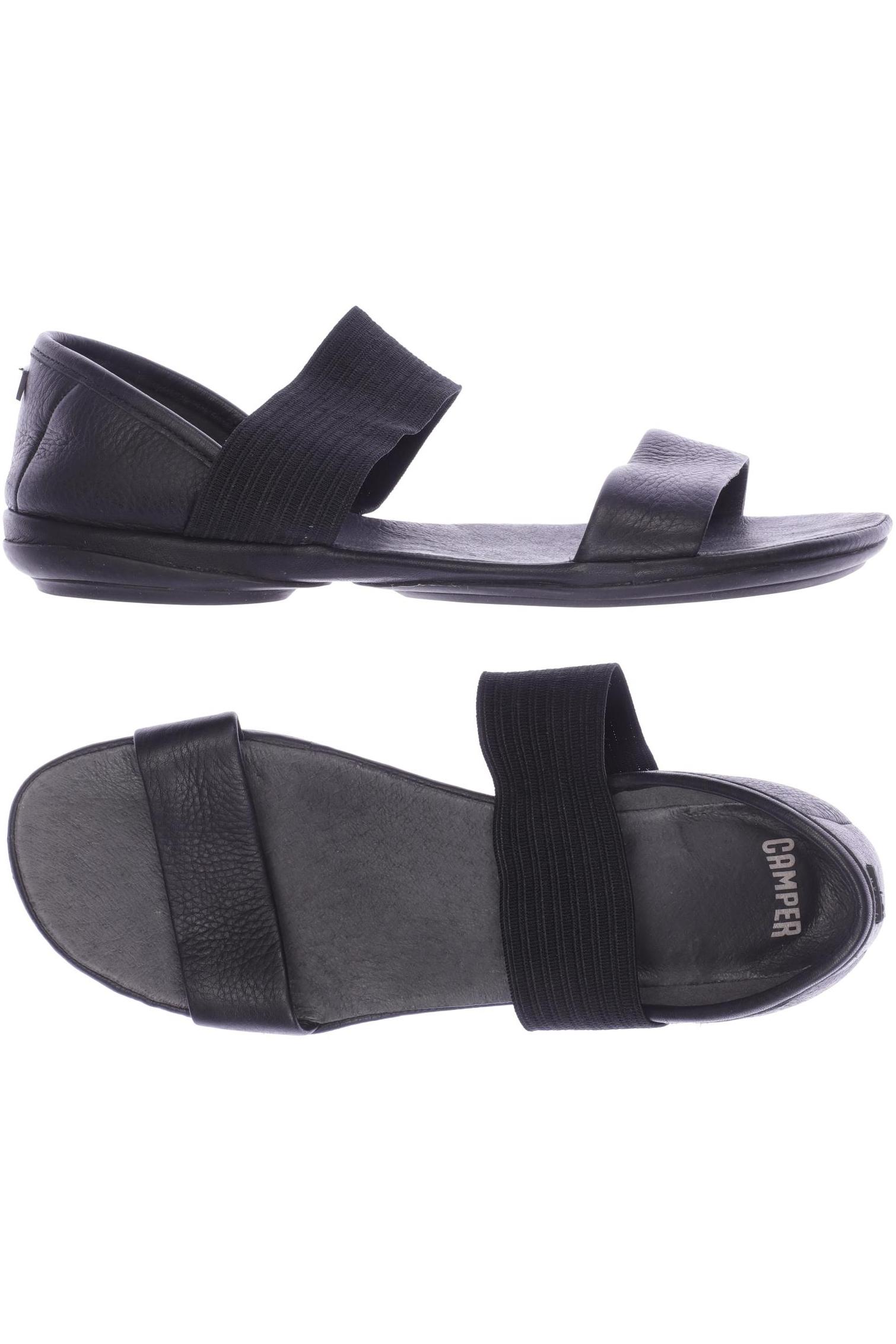 

Camper Damen Sandale, schwarz