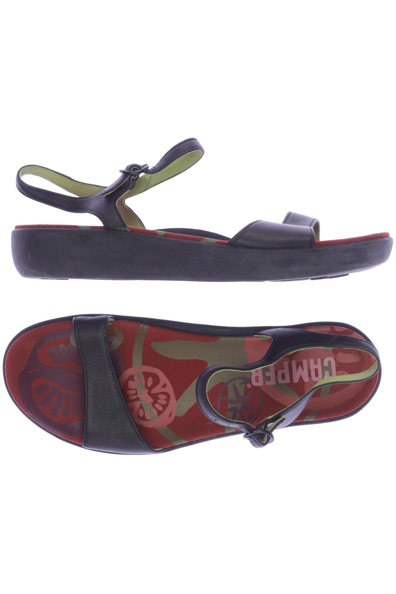 

Camper Damen Sandale, schwarz