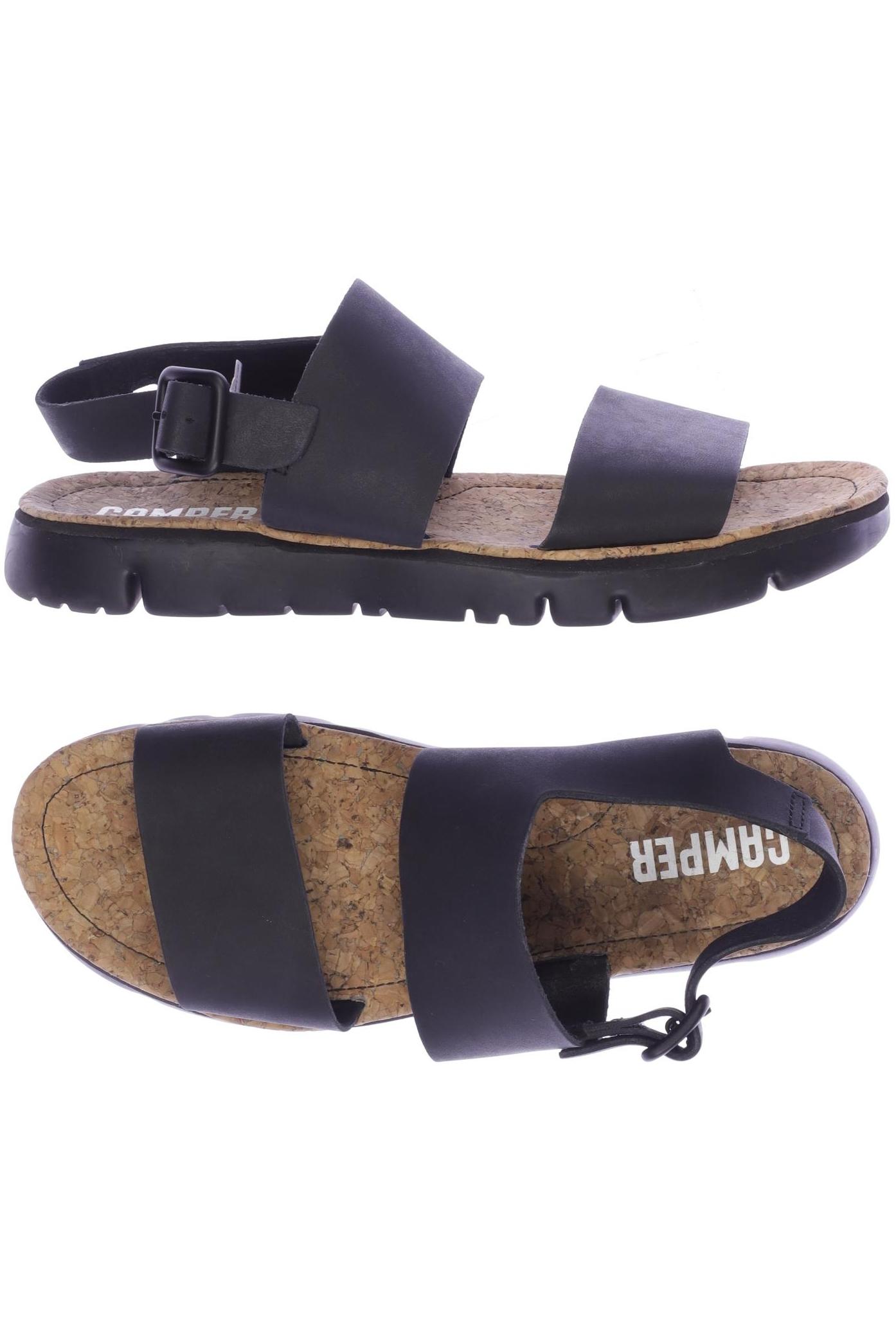 

Camper Damen Sandale, schwarz, Gr. 42