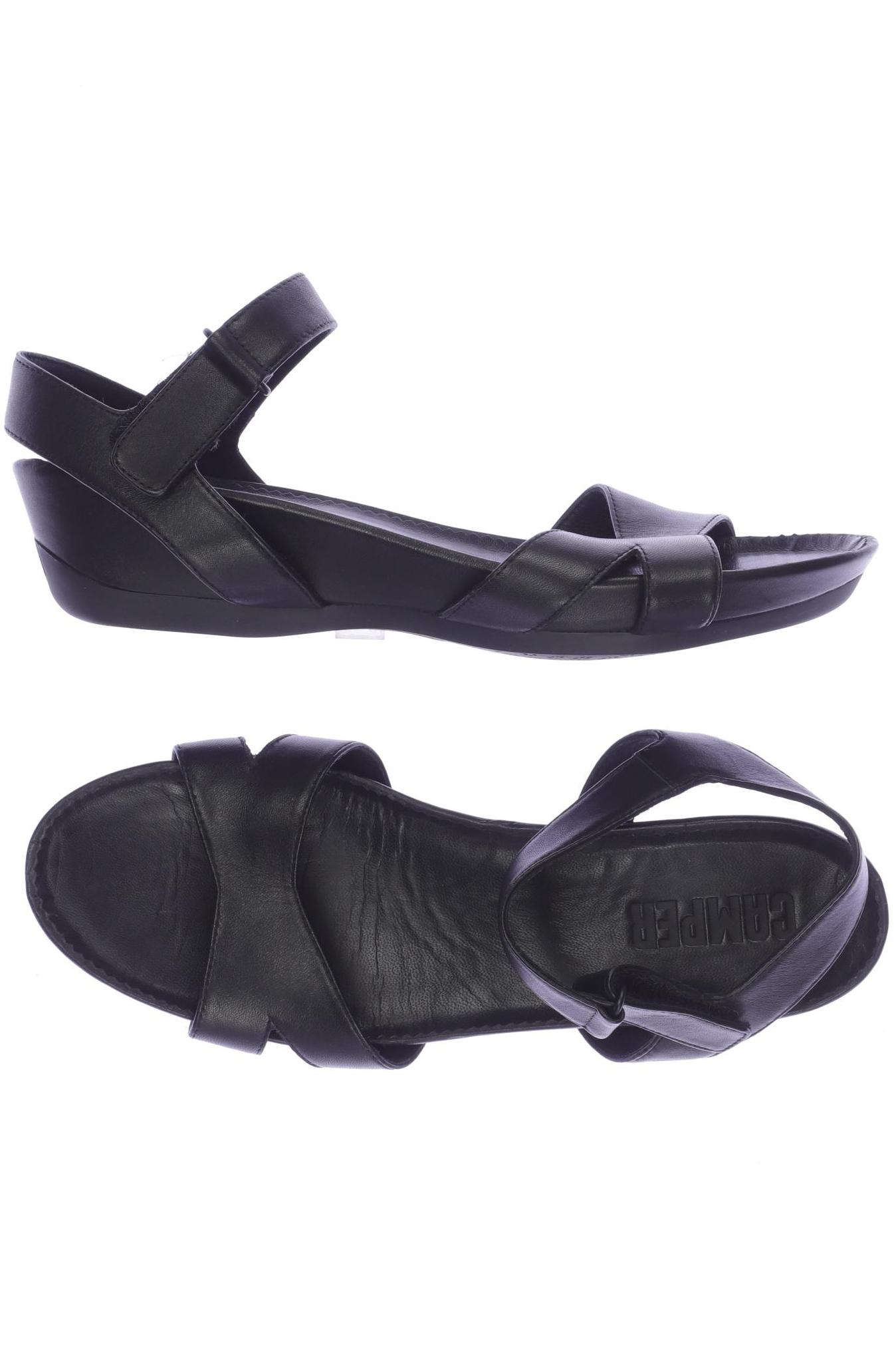 

Camper Damen Sandale, schwarz