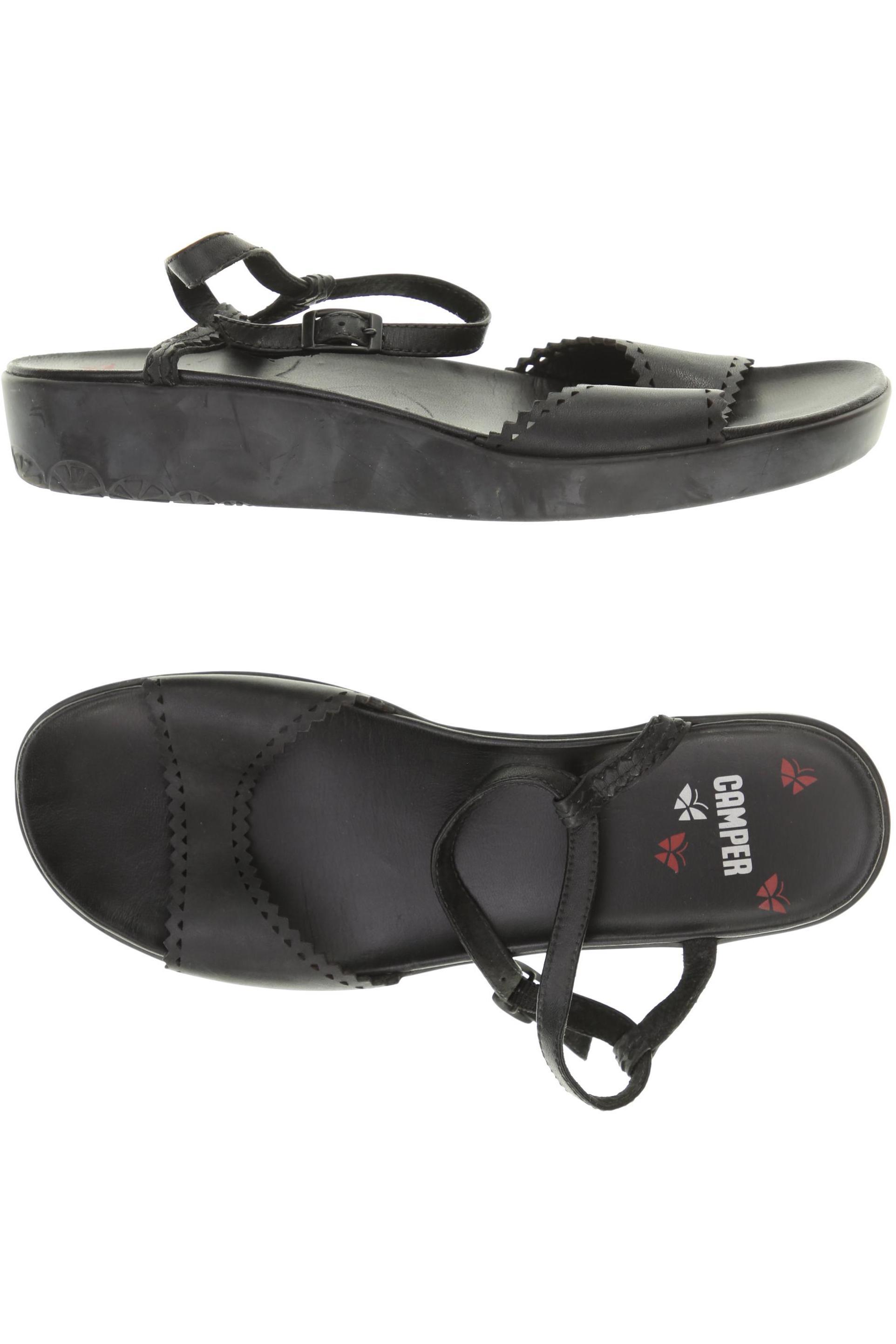 

Camper Damen Sandale, schwarz, Gr. 40