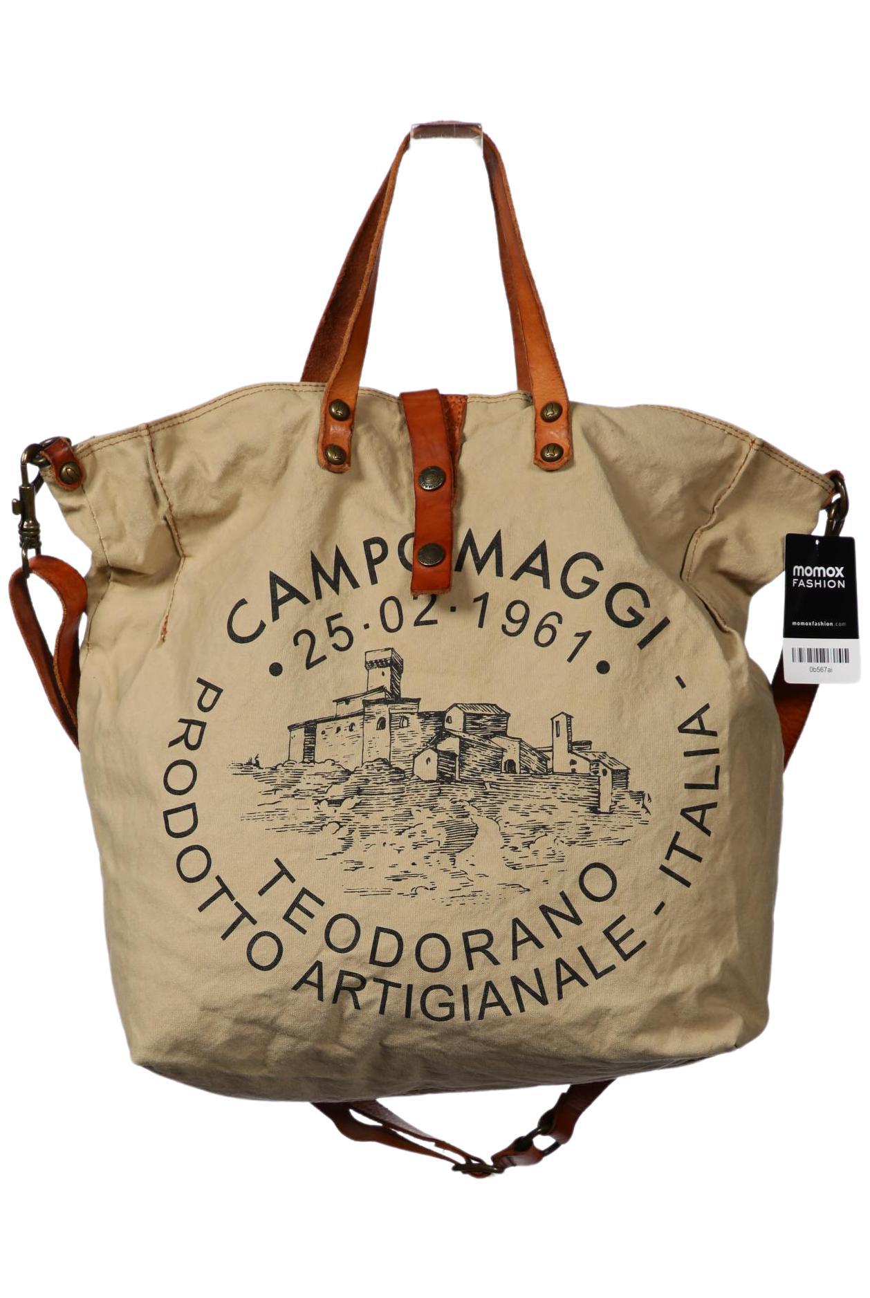 

Campomaggi Damen Handtasche, beige, Gr.
