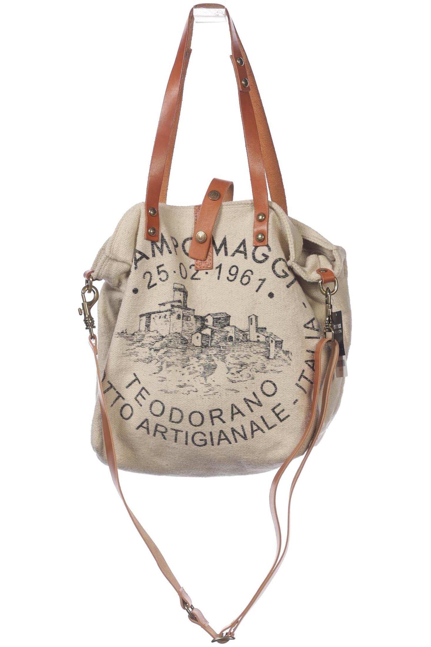 

Campomaggi Damen Handtasche, beige, Gr.