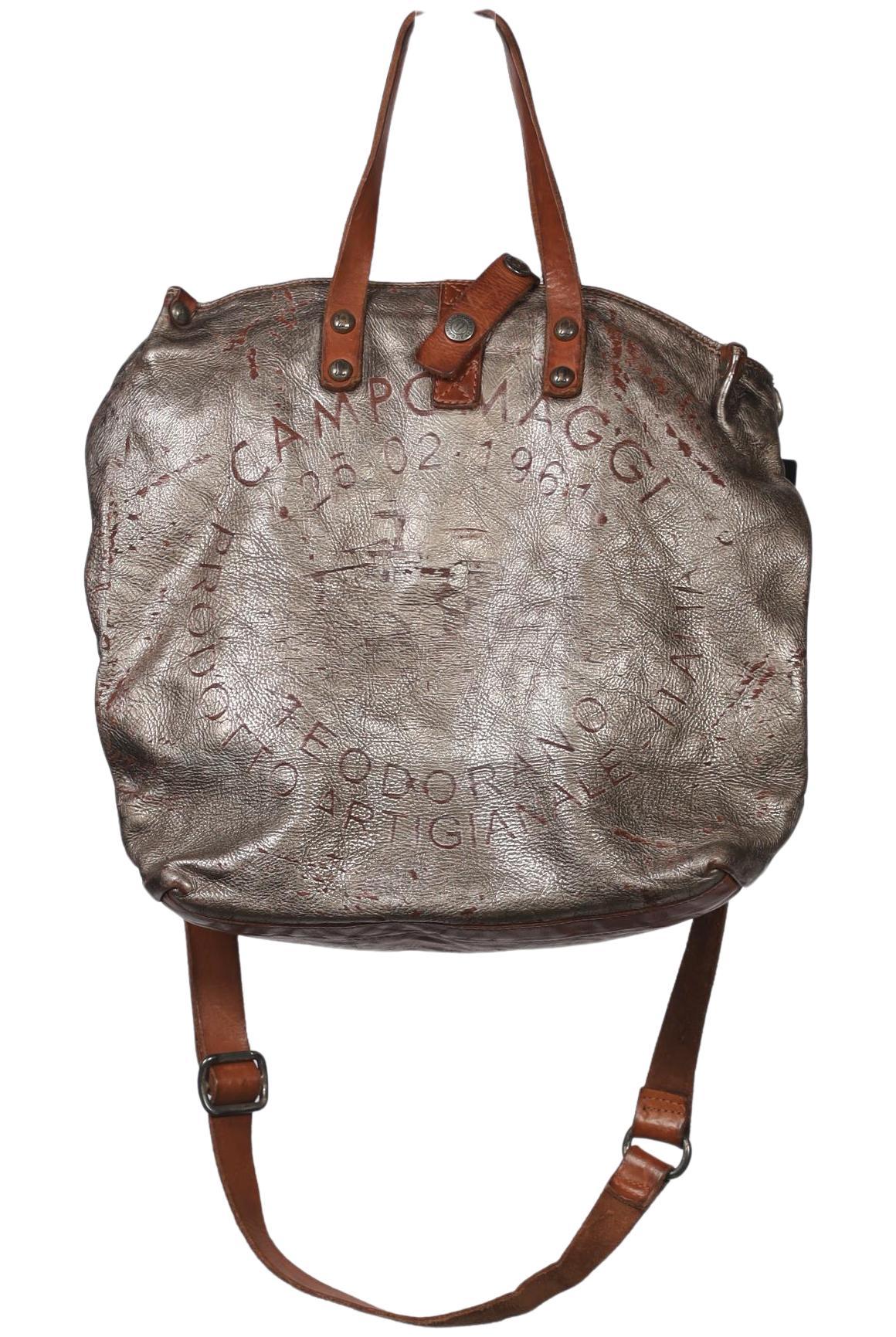 

Campomaggi Damen Handtasche, silber, Gr.