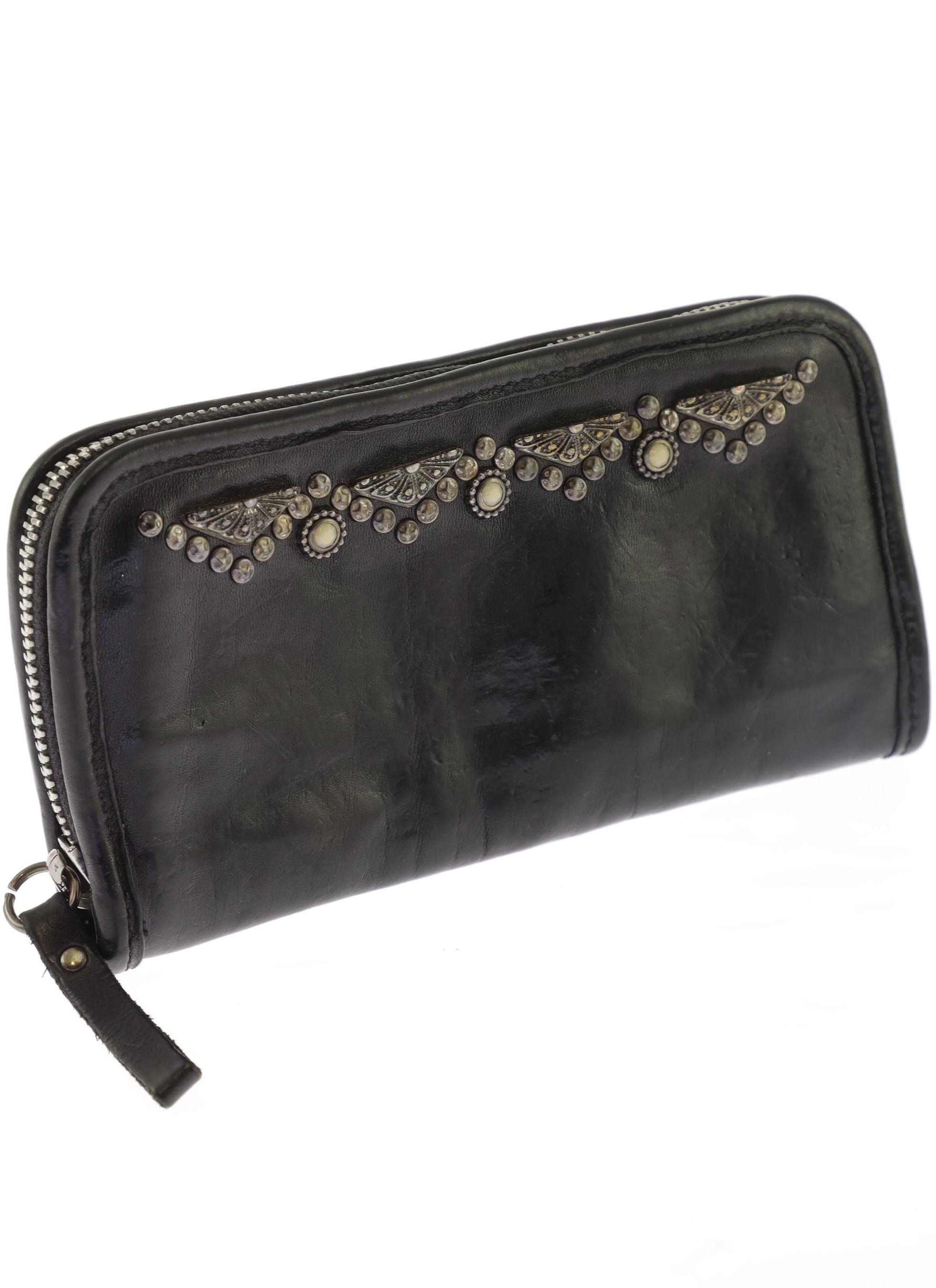 

Campomaggi Damen Portemonnaie, schwarz, Gr.