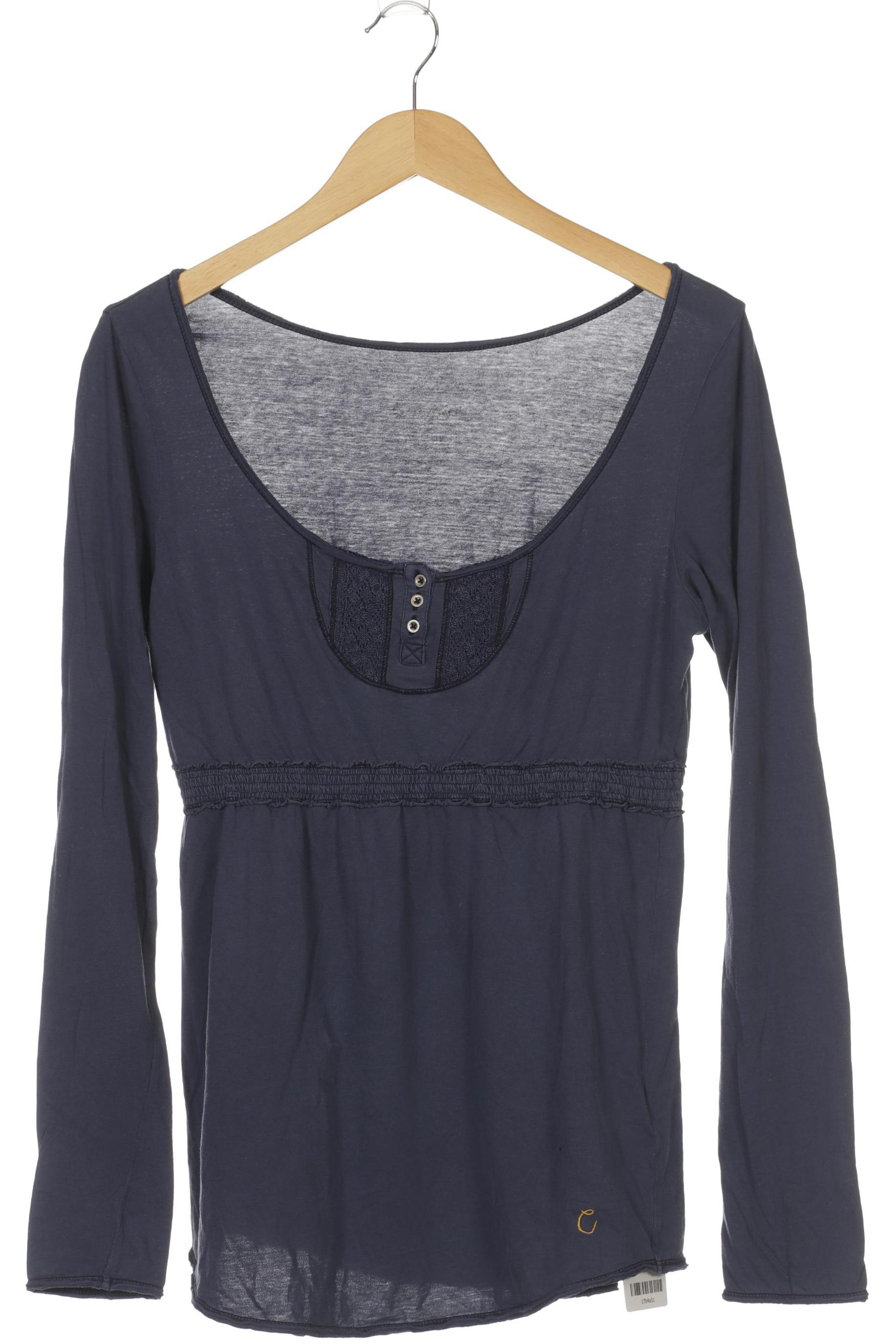 

Campus by Marc O Polo Damen Langarmshirt, blau, Gr. 42