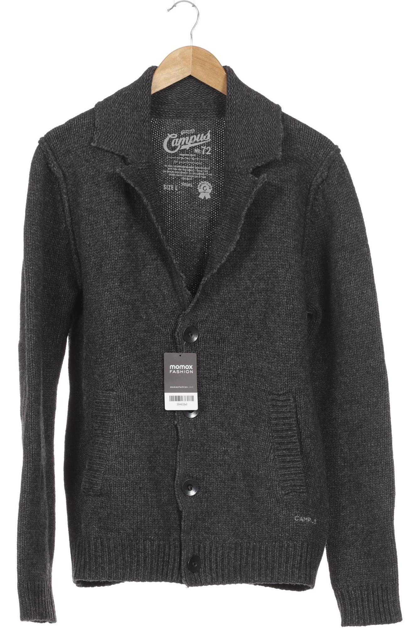 

Campus by Marc O Polo Herren Strickjacke, grau, Gr. 52