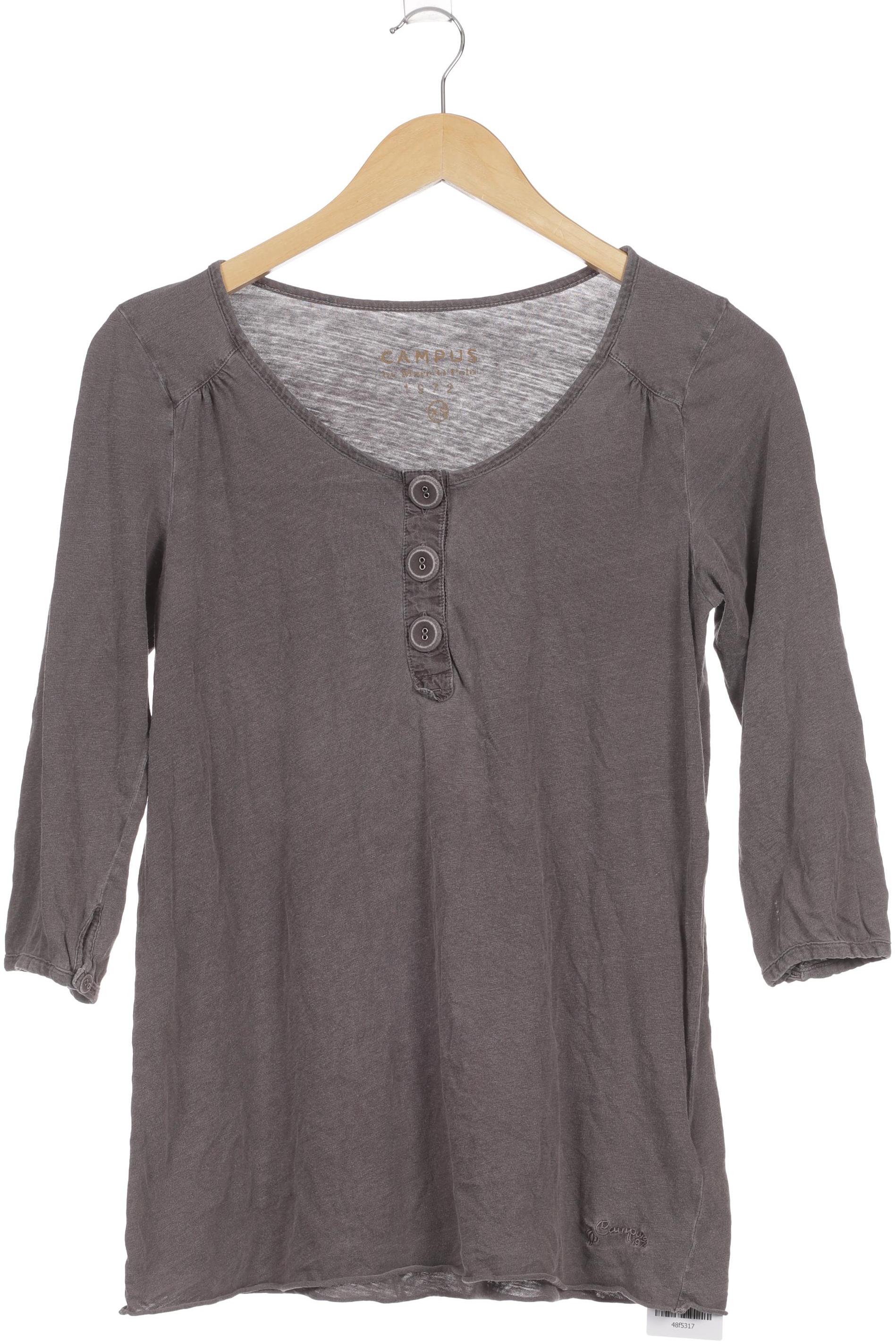 

Campus by Marc O Polo Damen Langarmshirt, grau, Gr. 34