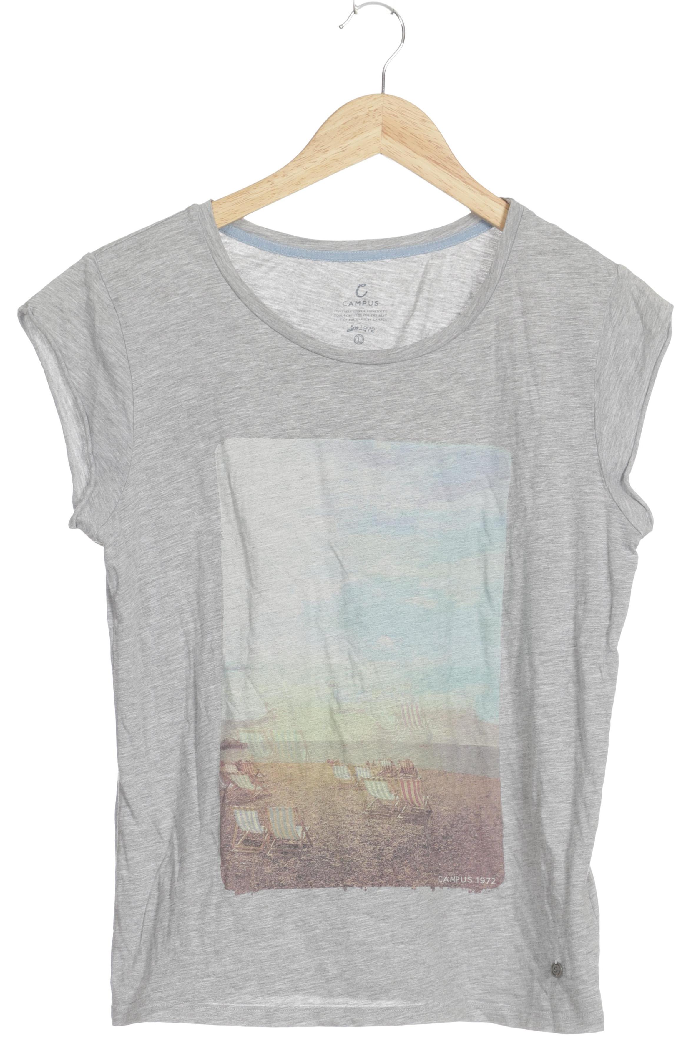 

Campus by Marc O Polo Damen T-Shirt, grau, Gr. 42