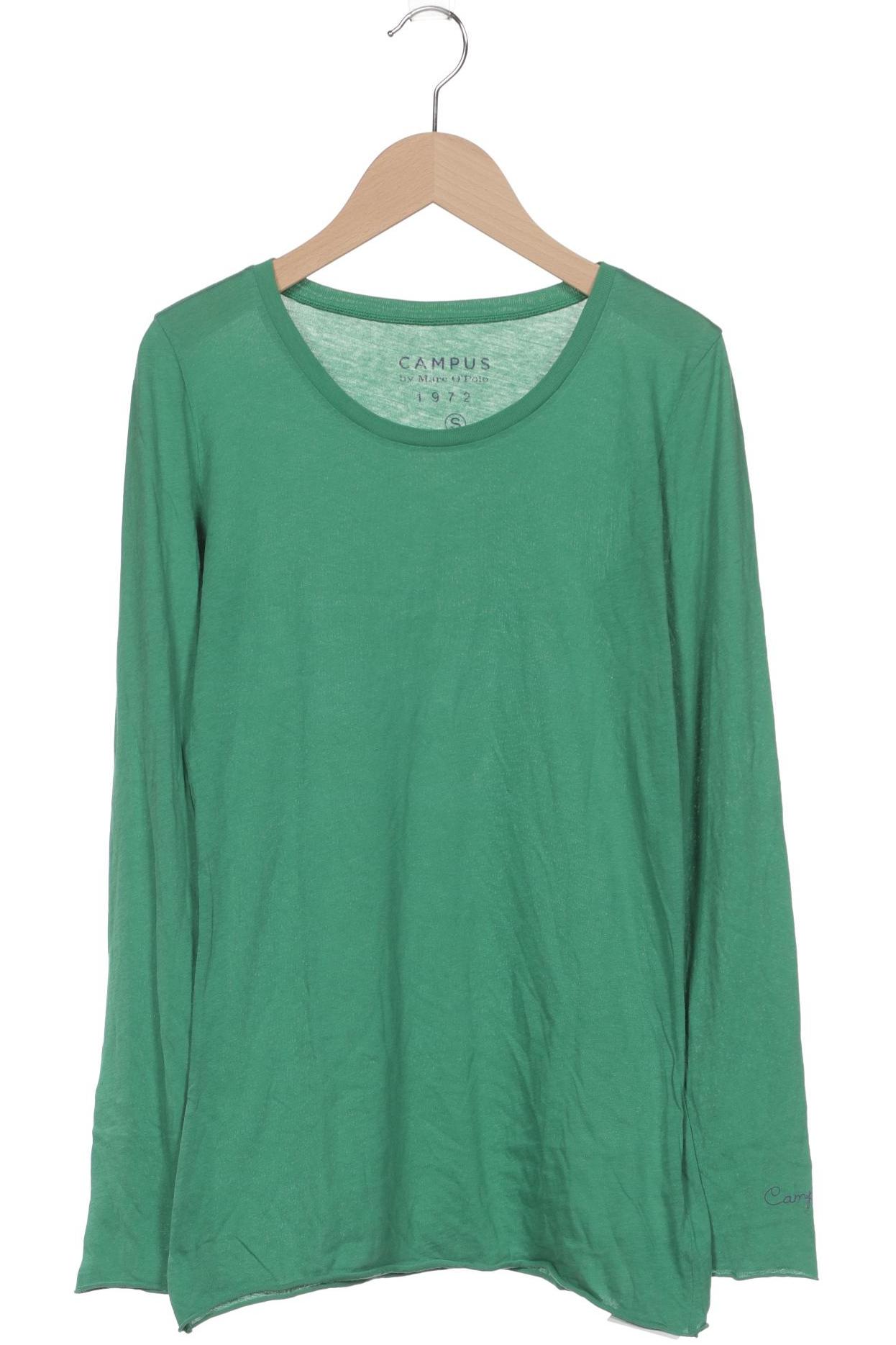 

Campus by Marc O Polo Damen Langarmshirt, grün, Gr. 36