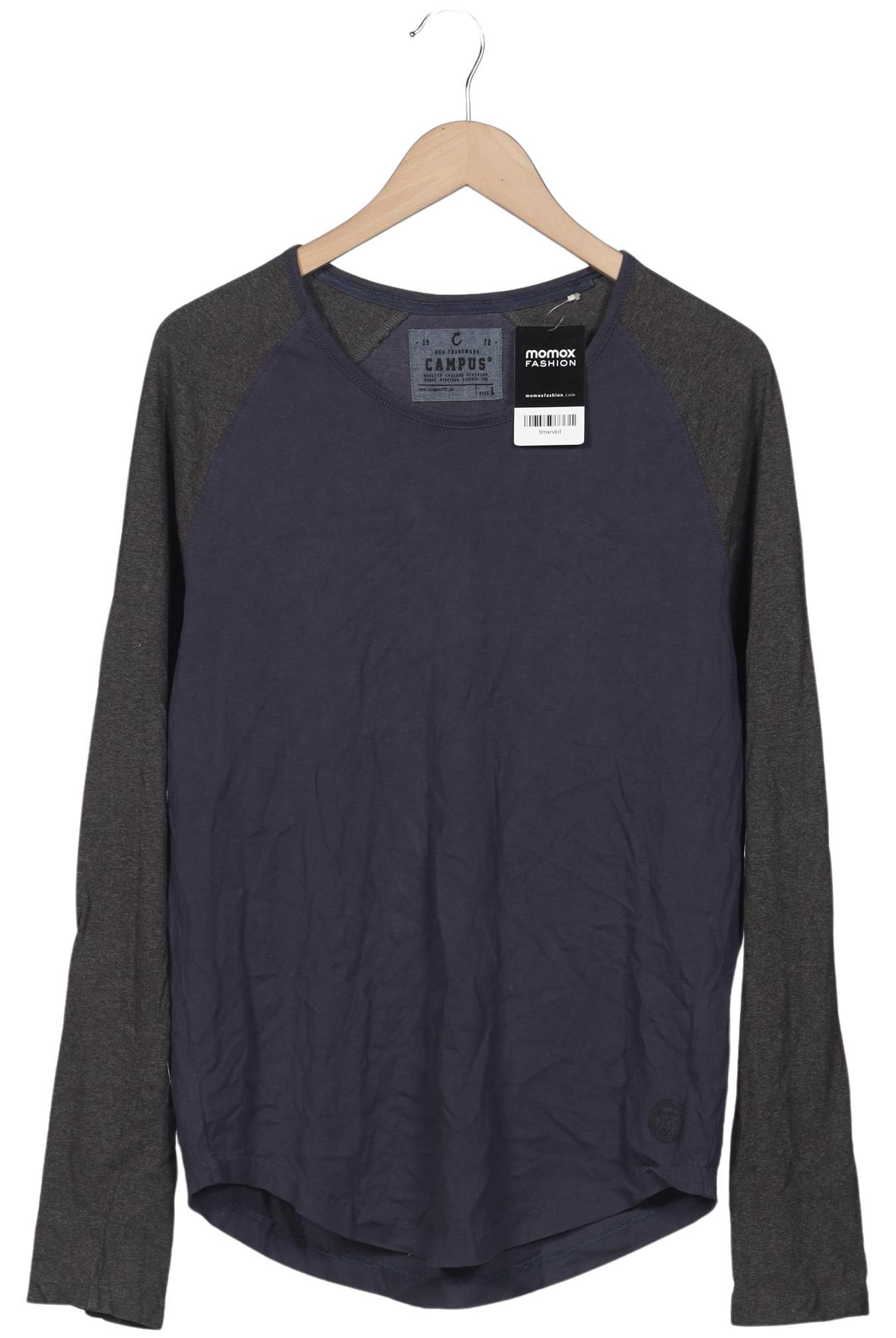 Thumbnail - Campus by Marc O Polo Herren Langarmshirt, mehrfarbig, Gr. 52