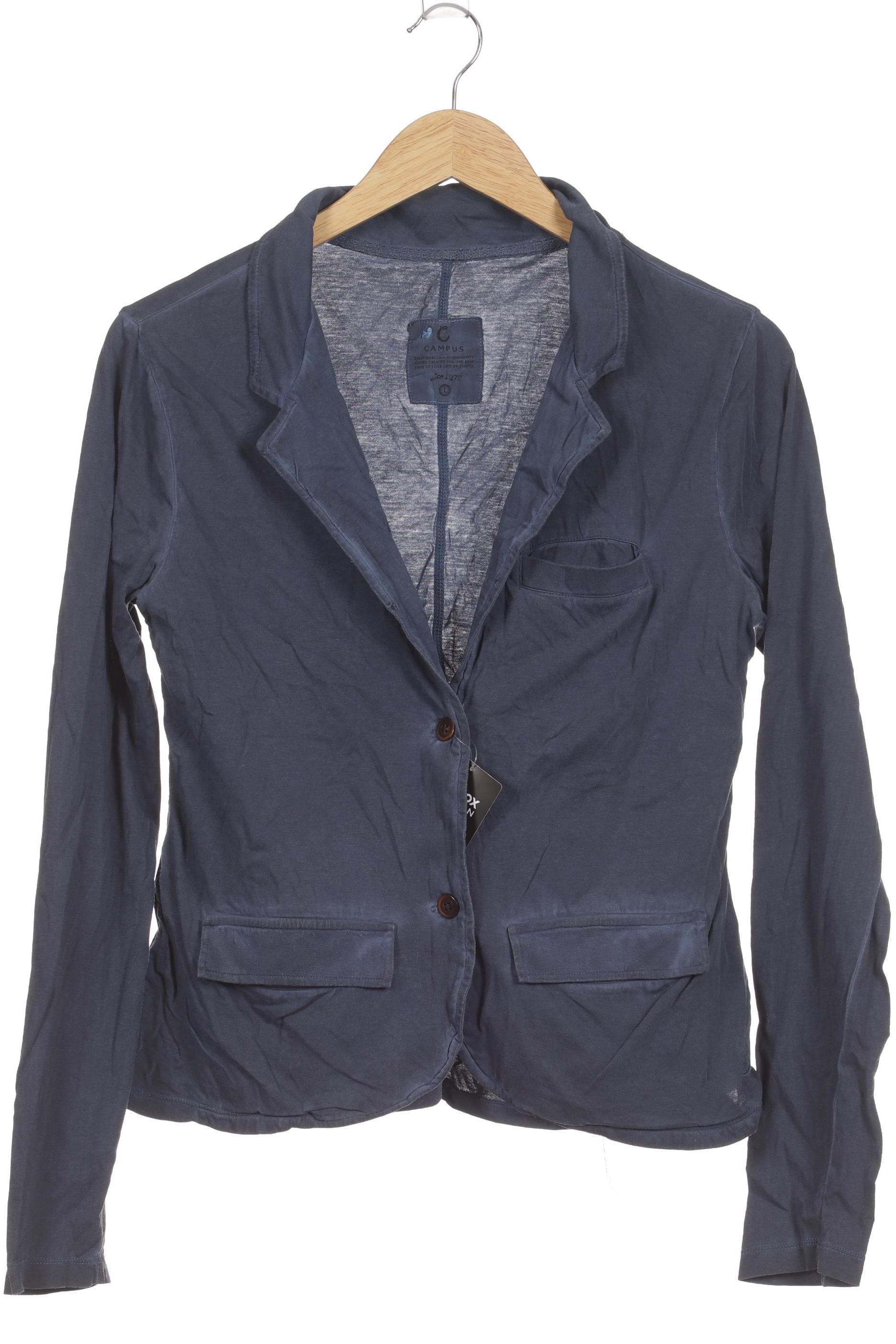 

Campus by Marc O Polo Damen Strickjacke, blau, Gr.