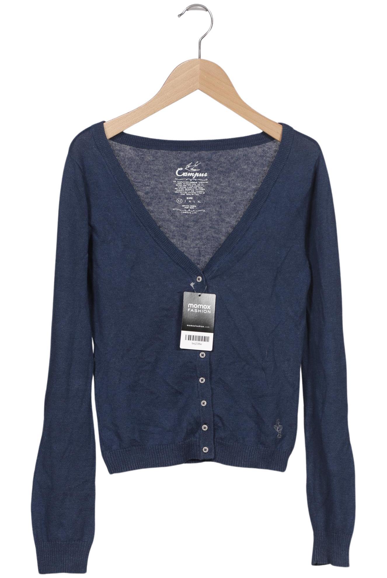 

Campus by Marc O Polo Damen Strickjacke, marineblau, Gr. 34