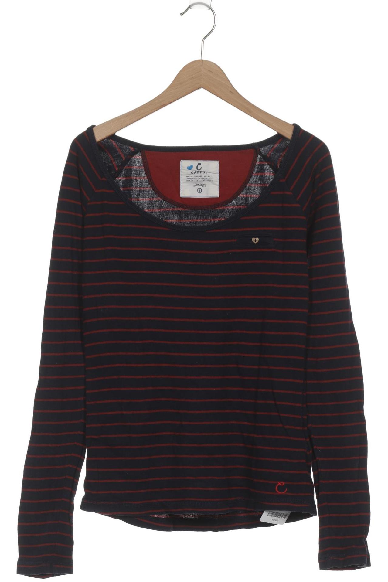 

Campus by Marc O Polo Damen Langarmshirt, blau, Gr. 36