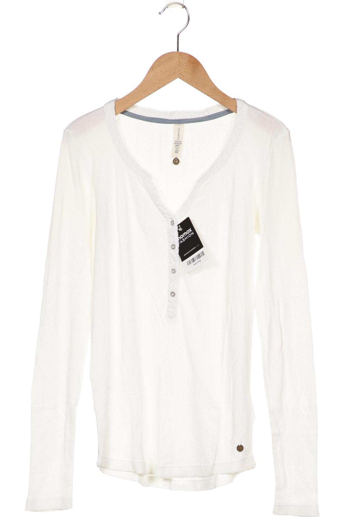 

Campus Damen Langarmshirt, cremeweiß, Gr. 36