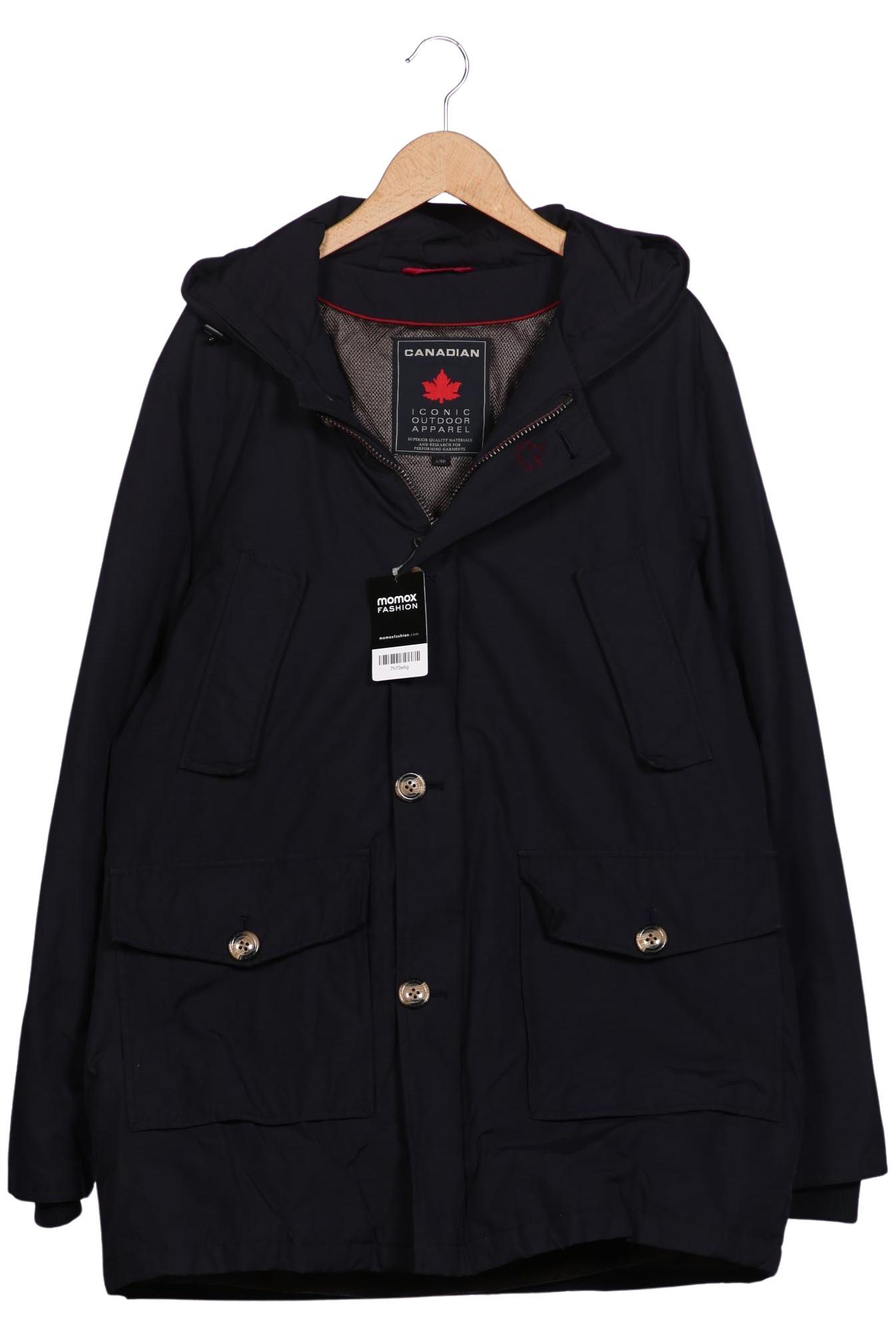 Thumbnail - Canadian Classics Herren Mantel, marineblau, Gr. 52