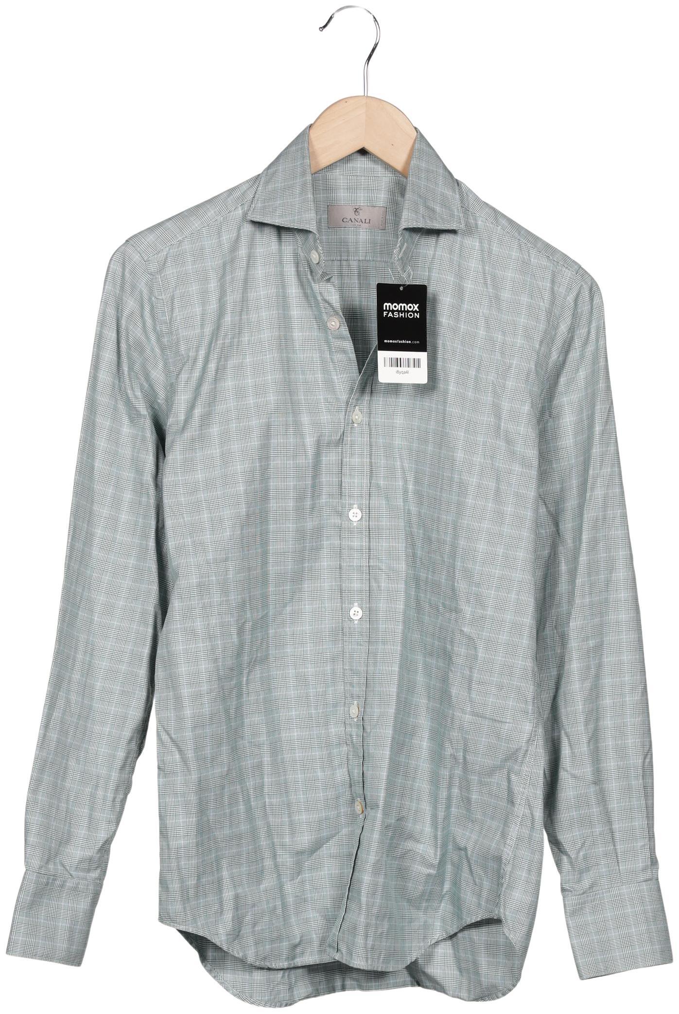 

Canali Herren Hemd, hellblau, Gr. 46