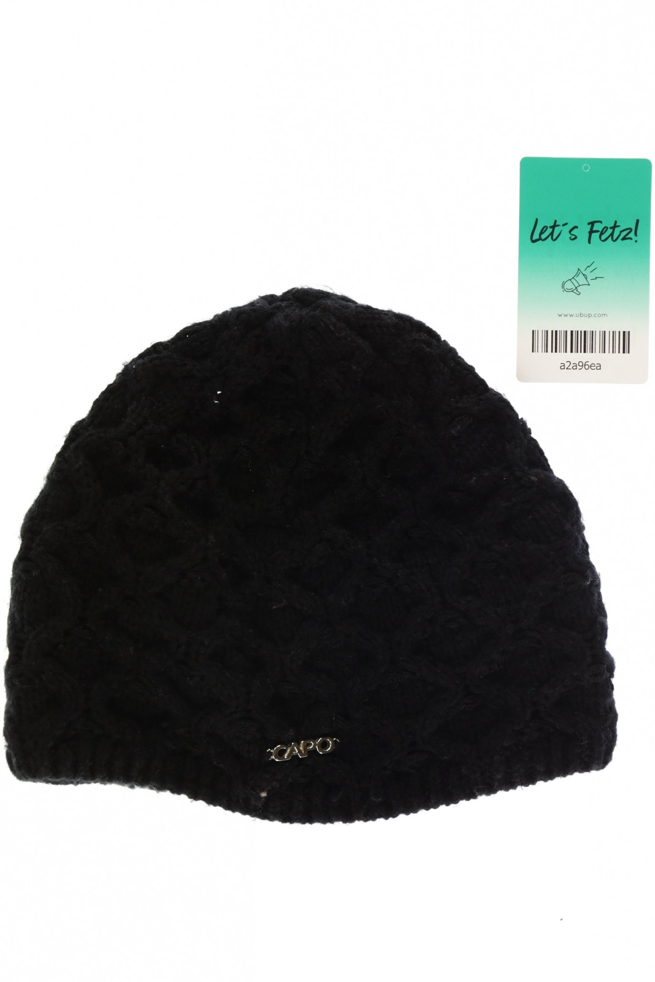 

Capo Damen Hut/Mütze, schwarz, Gr. uni