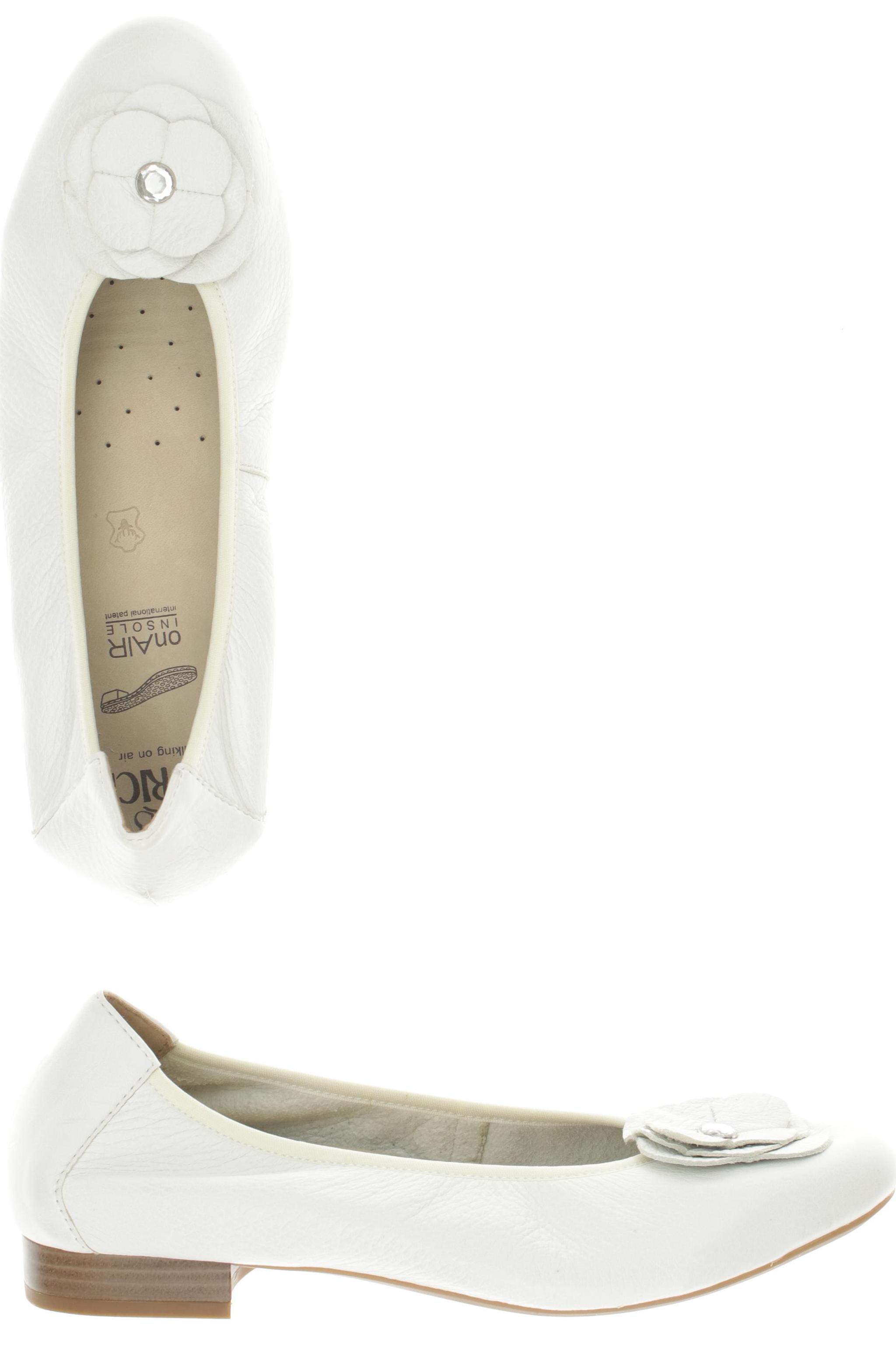 

Caprice Damen Ballerinas, weiß, Gr. 6.5