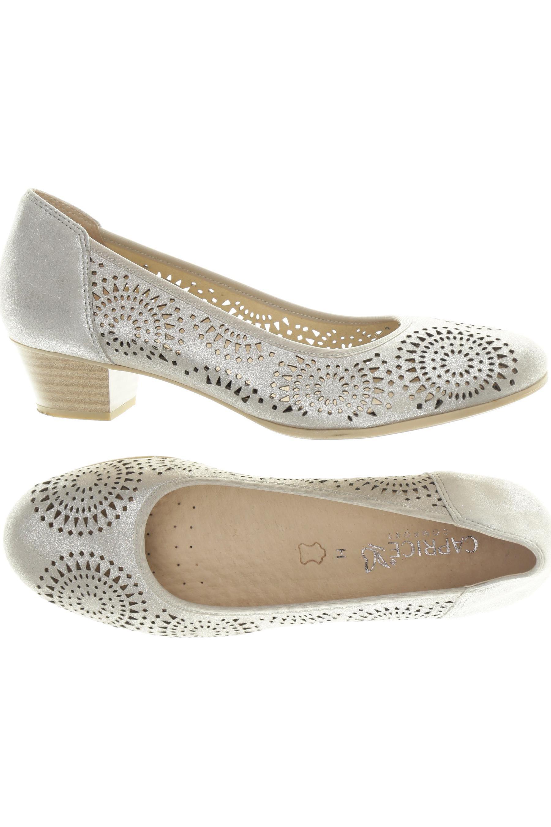 

Caprice Damen Pumps, grau, Gr. 7.5