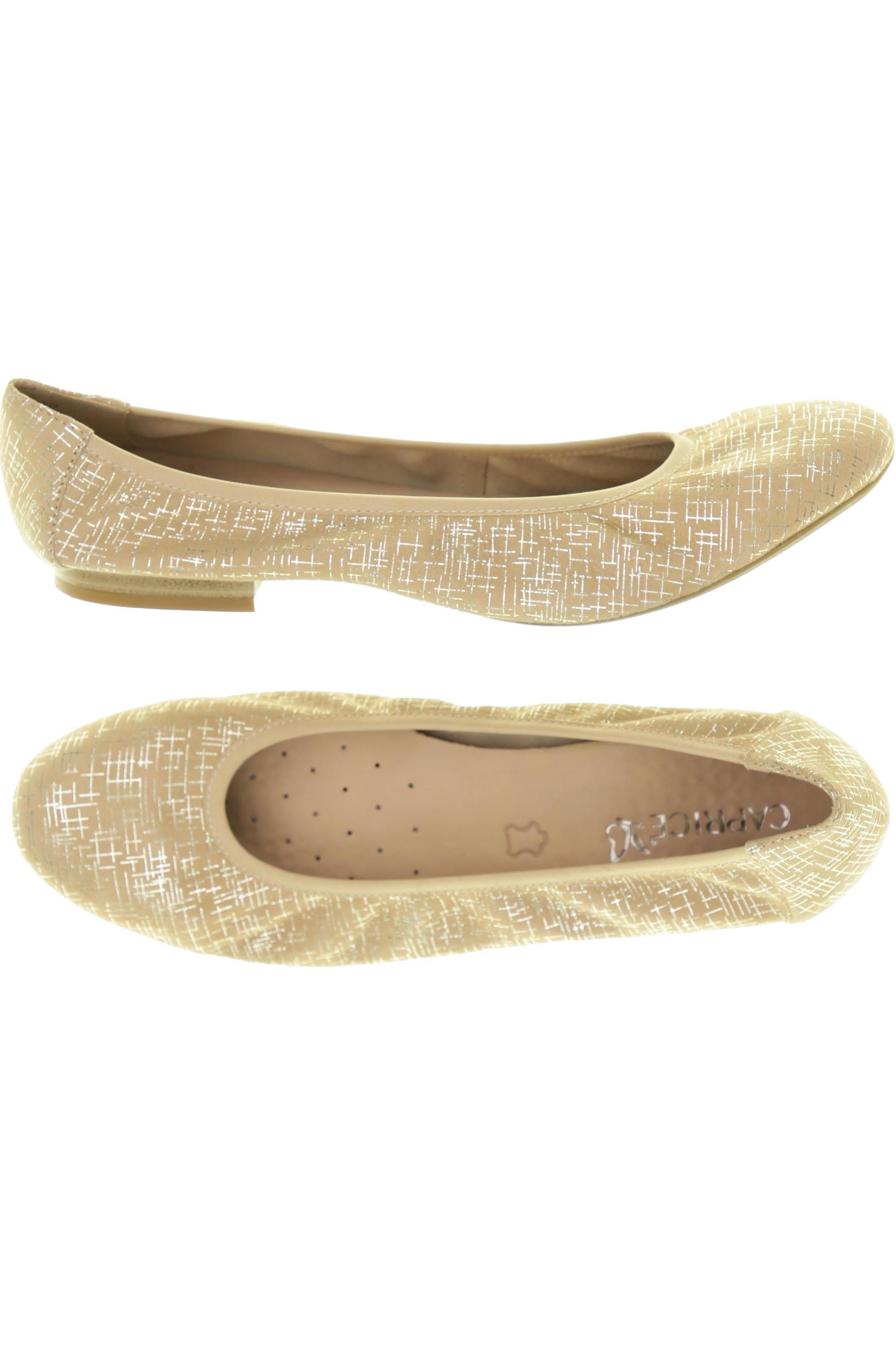 

Caprice Damen Ballerinas, beige, Gr. 7.5
