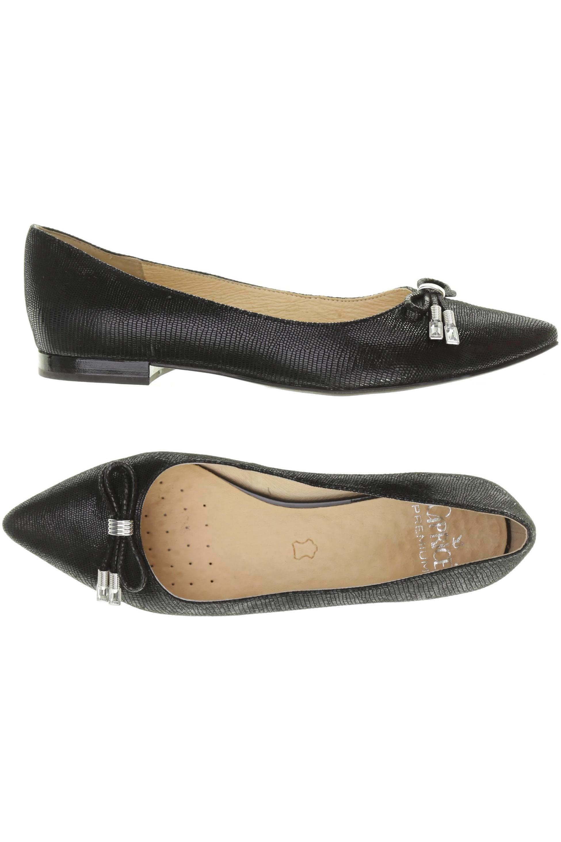 

Caprice Damen Ballerinas, schwarz, Gr. 6.5