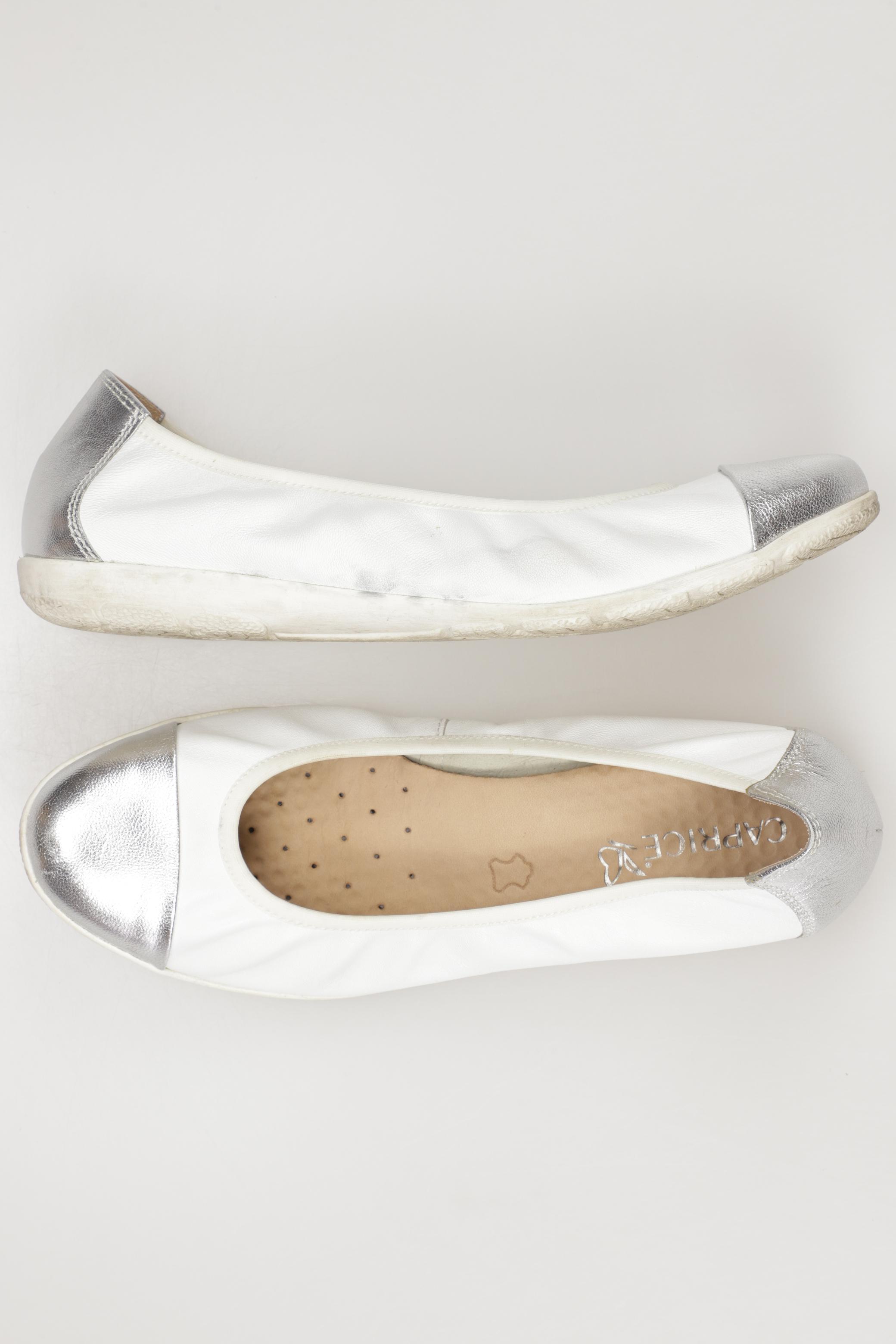 

Caprice Damen Ballerinas, weiß, Gr. 39