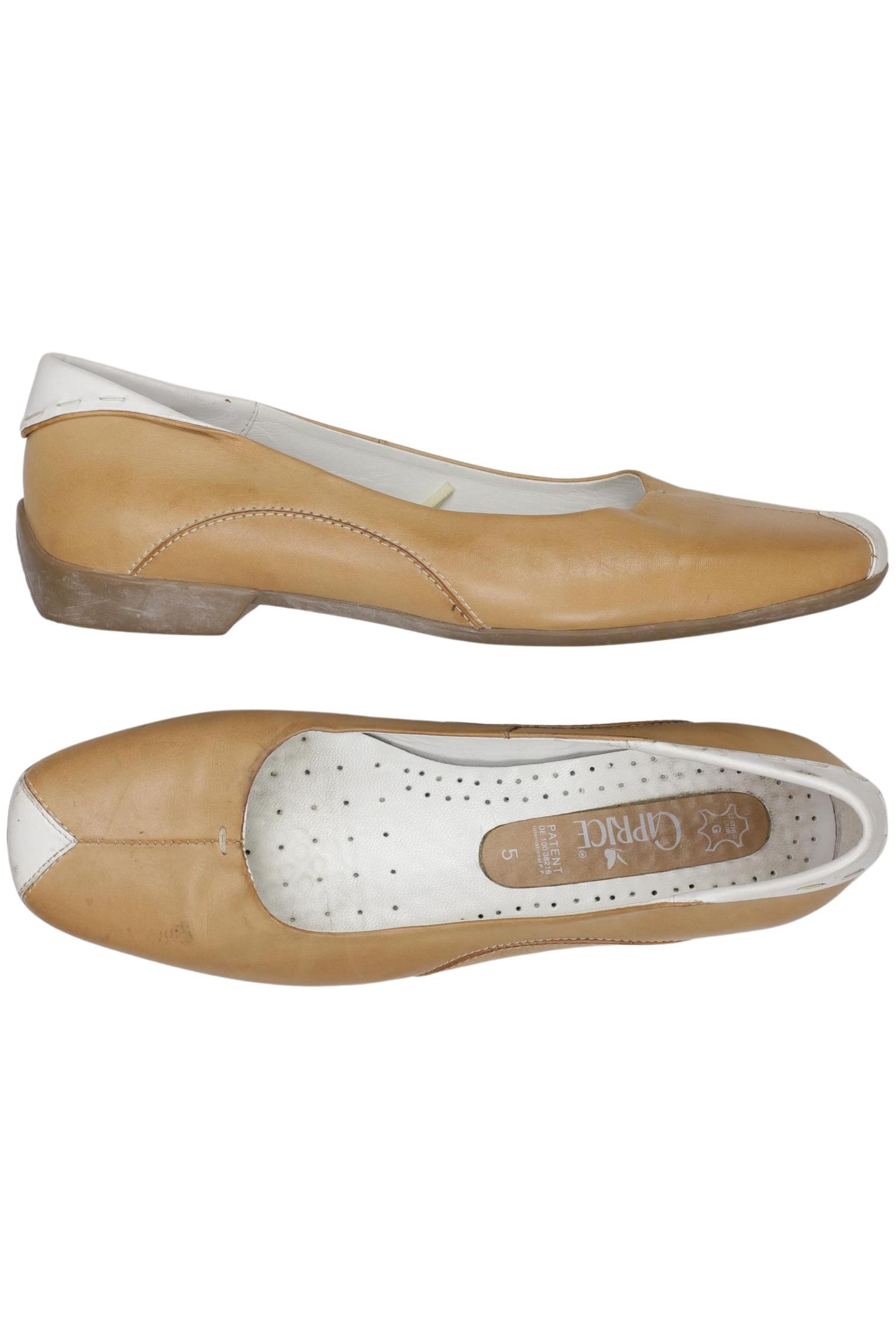 

Caprice Damen Ballerinas, beige, Gr. 5