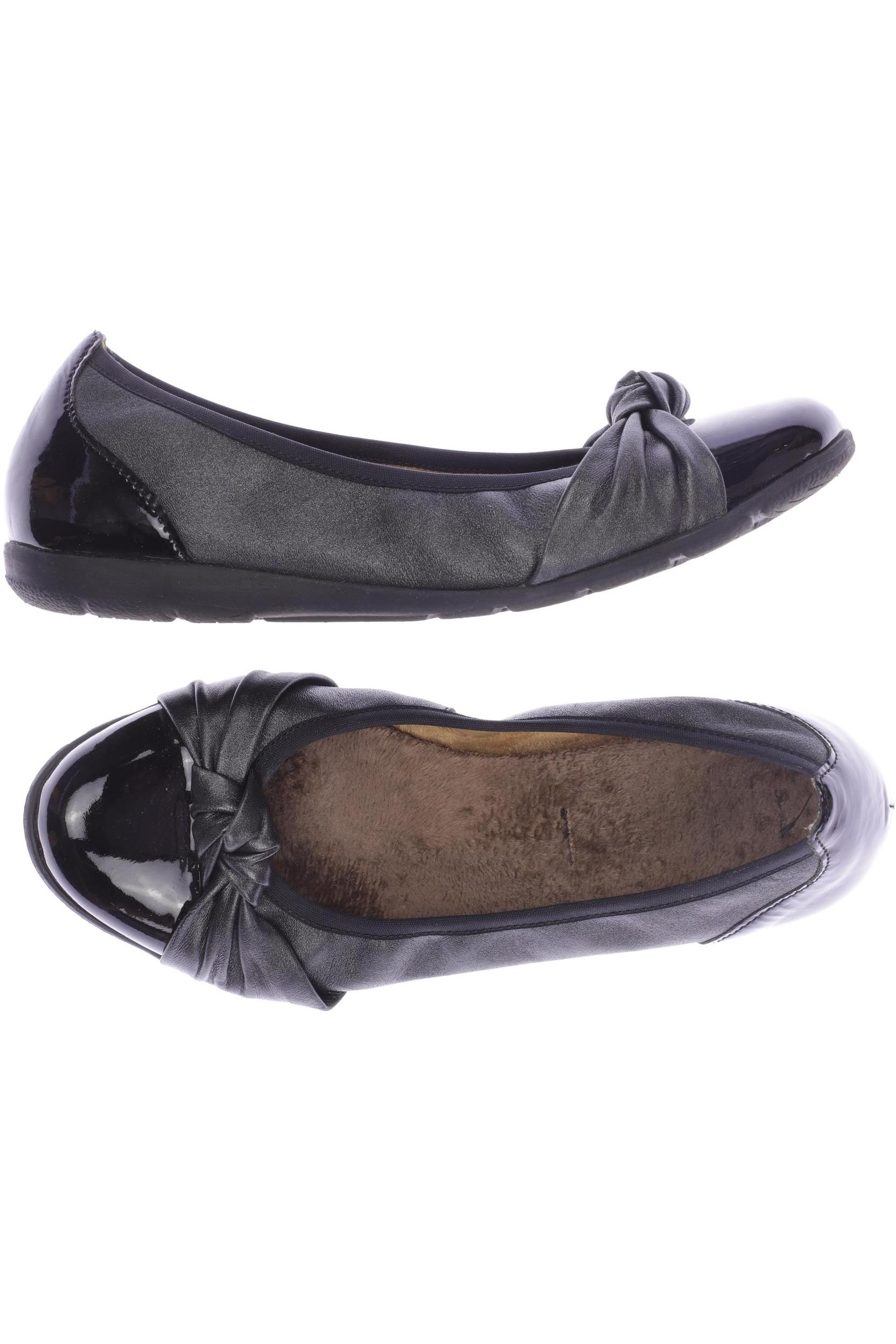 

Caprice Damen Ballerinas, schwarz