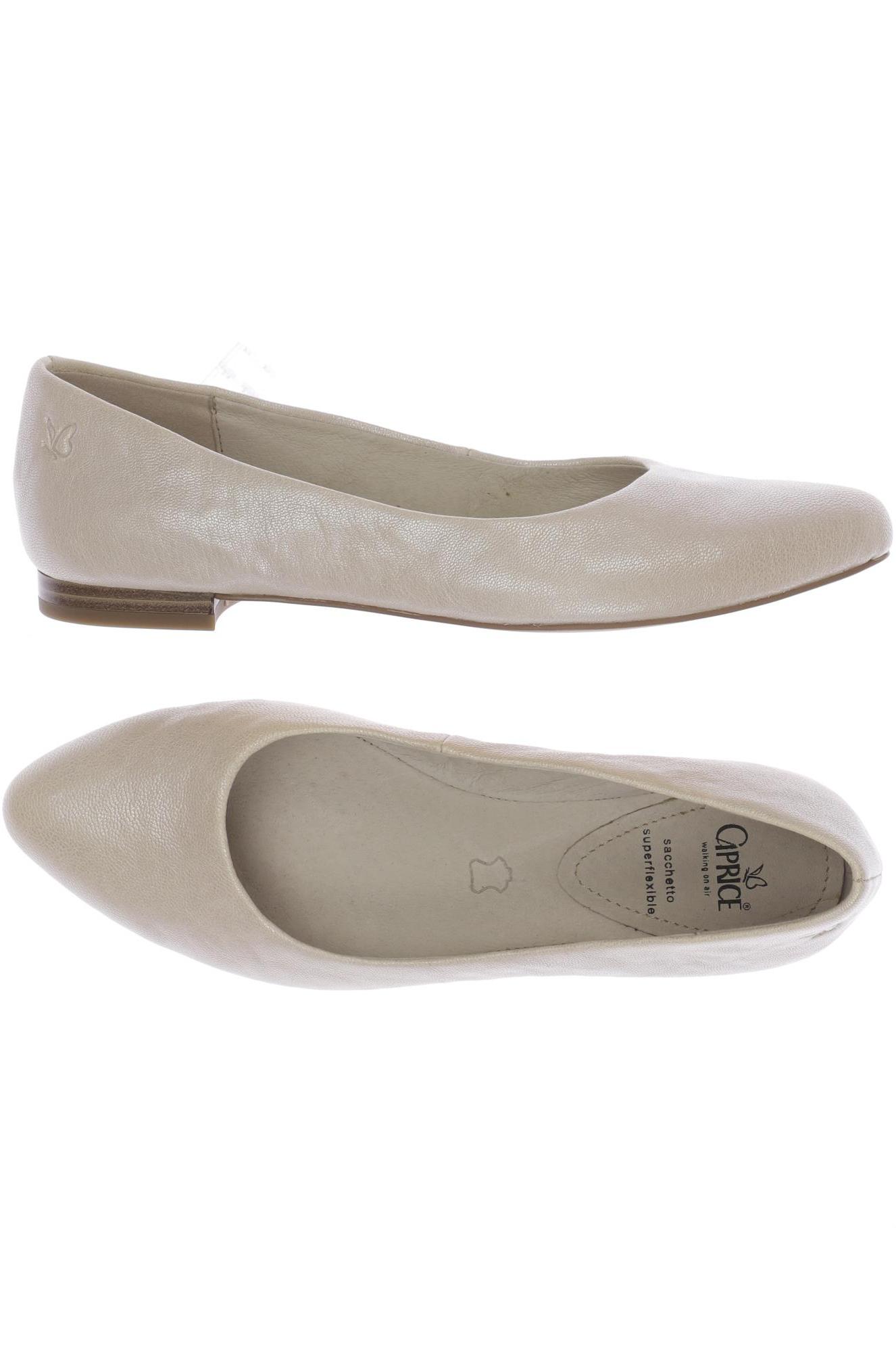 

Caprice Damen Ballerinas, cremeweiß