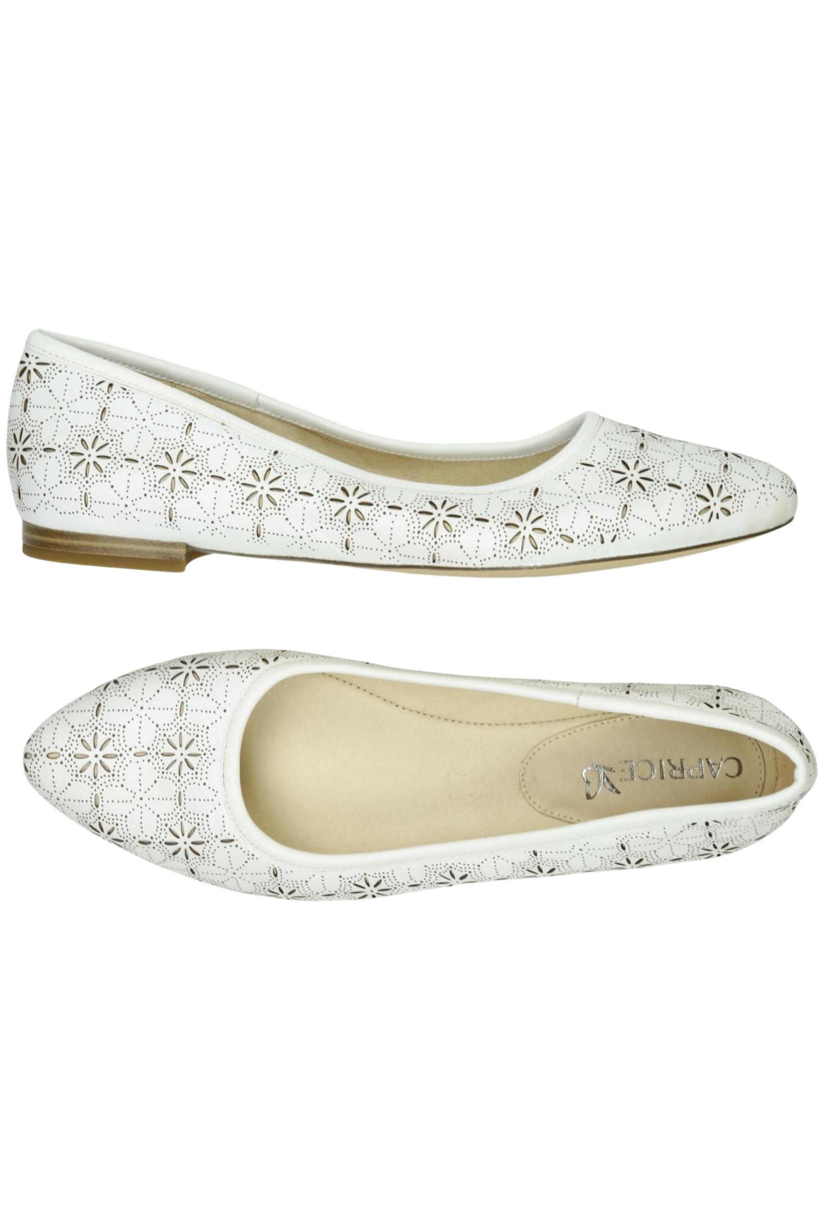 

Caprice Damen Ballerinas, weiß, Gr. 41