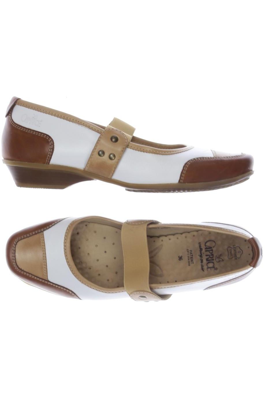 

Caprice Damen Ballerinas, weiß, Gr. 36