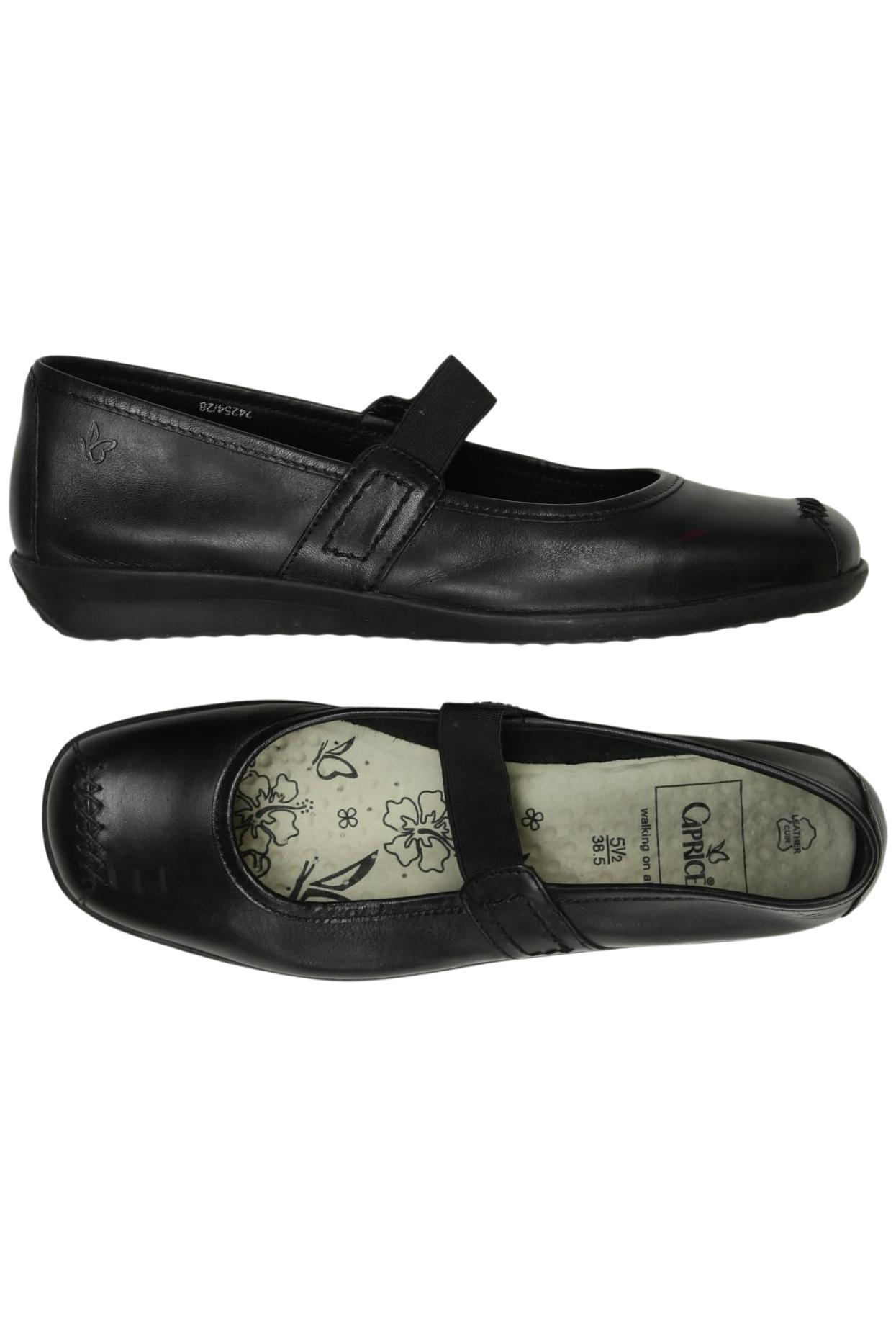 

Caprice Damen Ballerinas, schwarz, Gr. 38.5