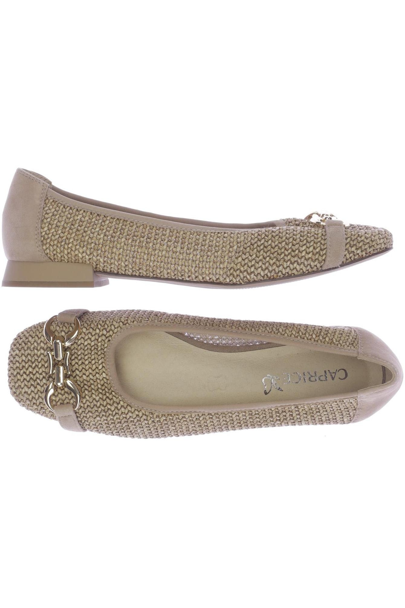 

Caprice Damen Ballerinas, beige, Gr. 39