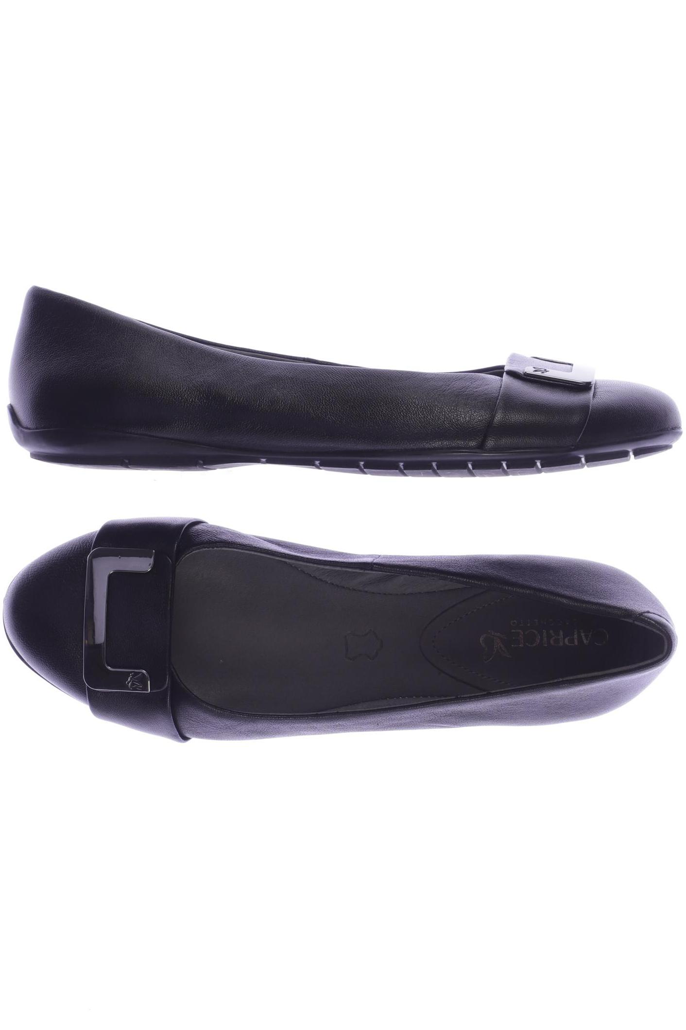 

Caprice Damen Ballerinas, schwarz