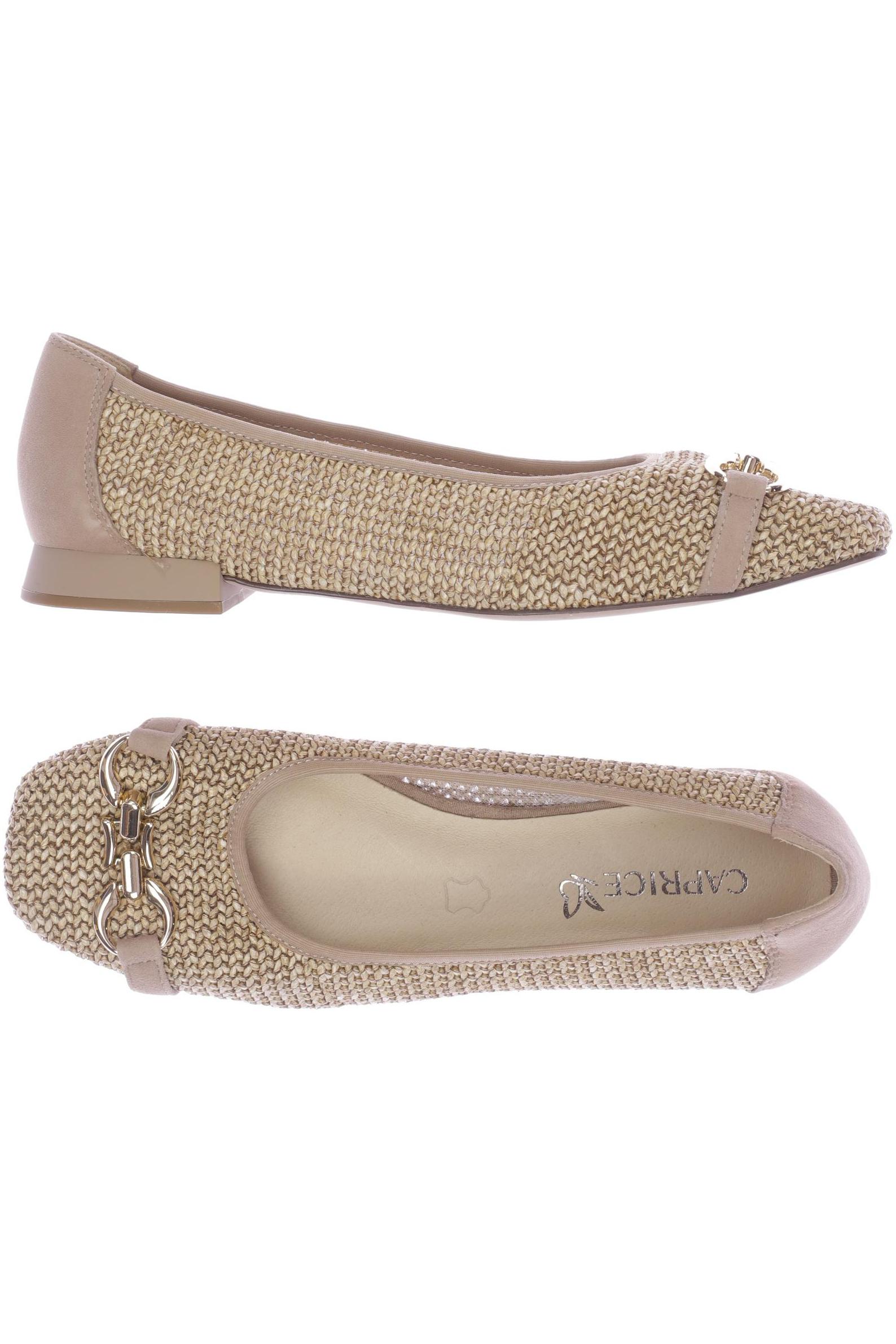

Caprice Damen Ballerinas, beige, Gr. 39