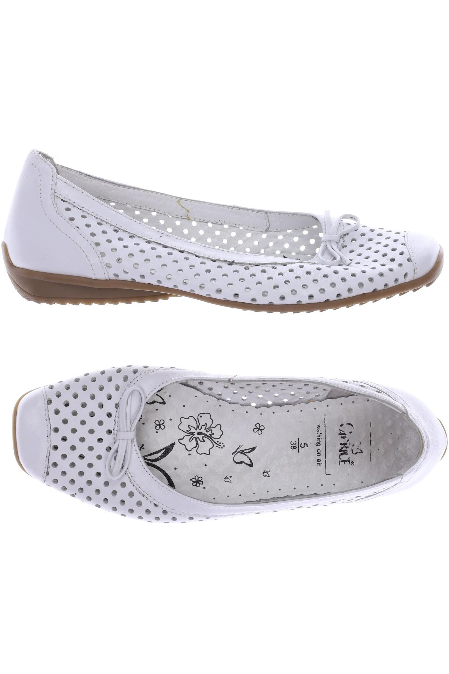 

Caprice Damen Ballerinas, weiß