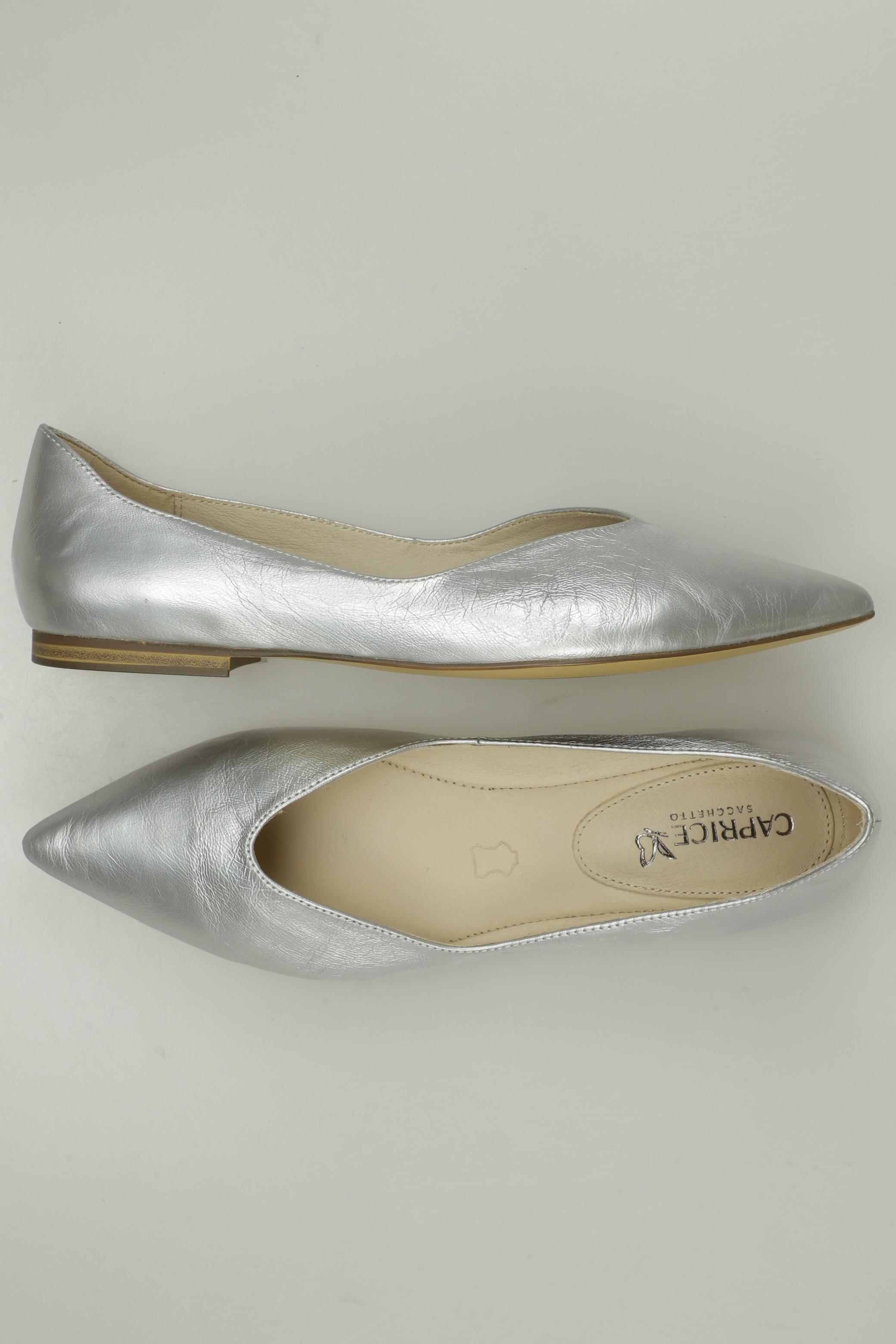 

Caprice Damen Ballerinas, silber, Gr. 38
