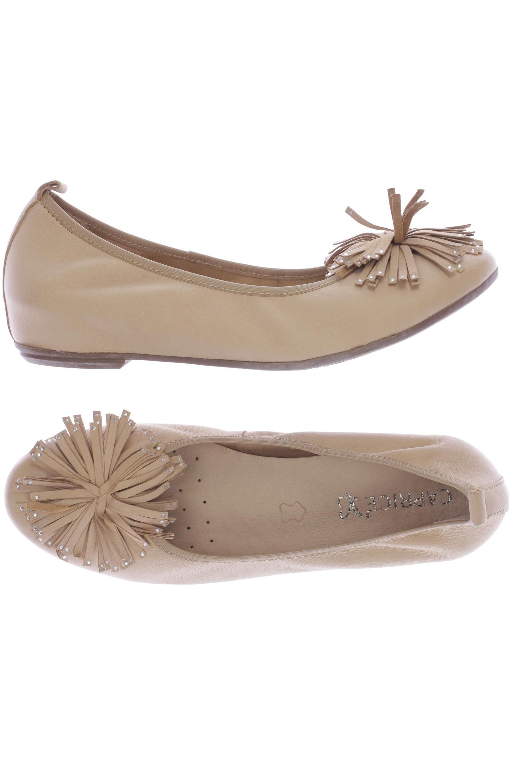 

Caprice Damen Ballerinas, beige
