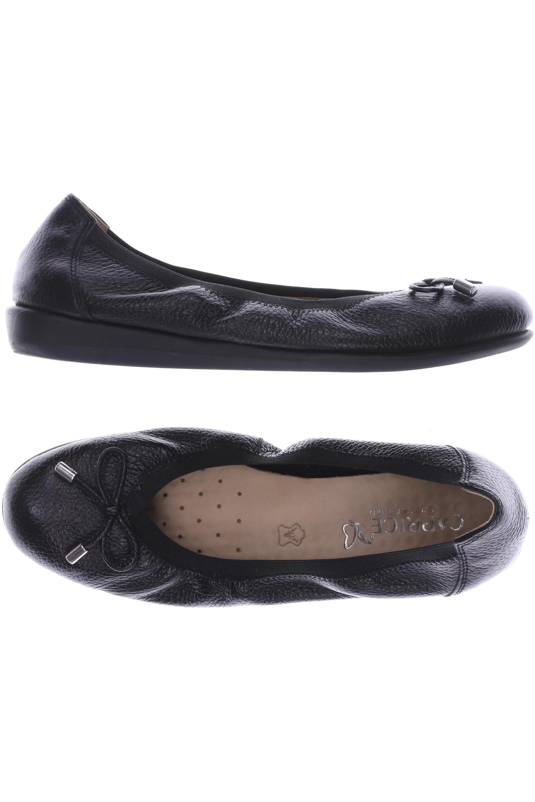 

Caprice Damen Ballerinas, schwarz