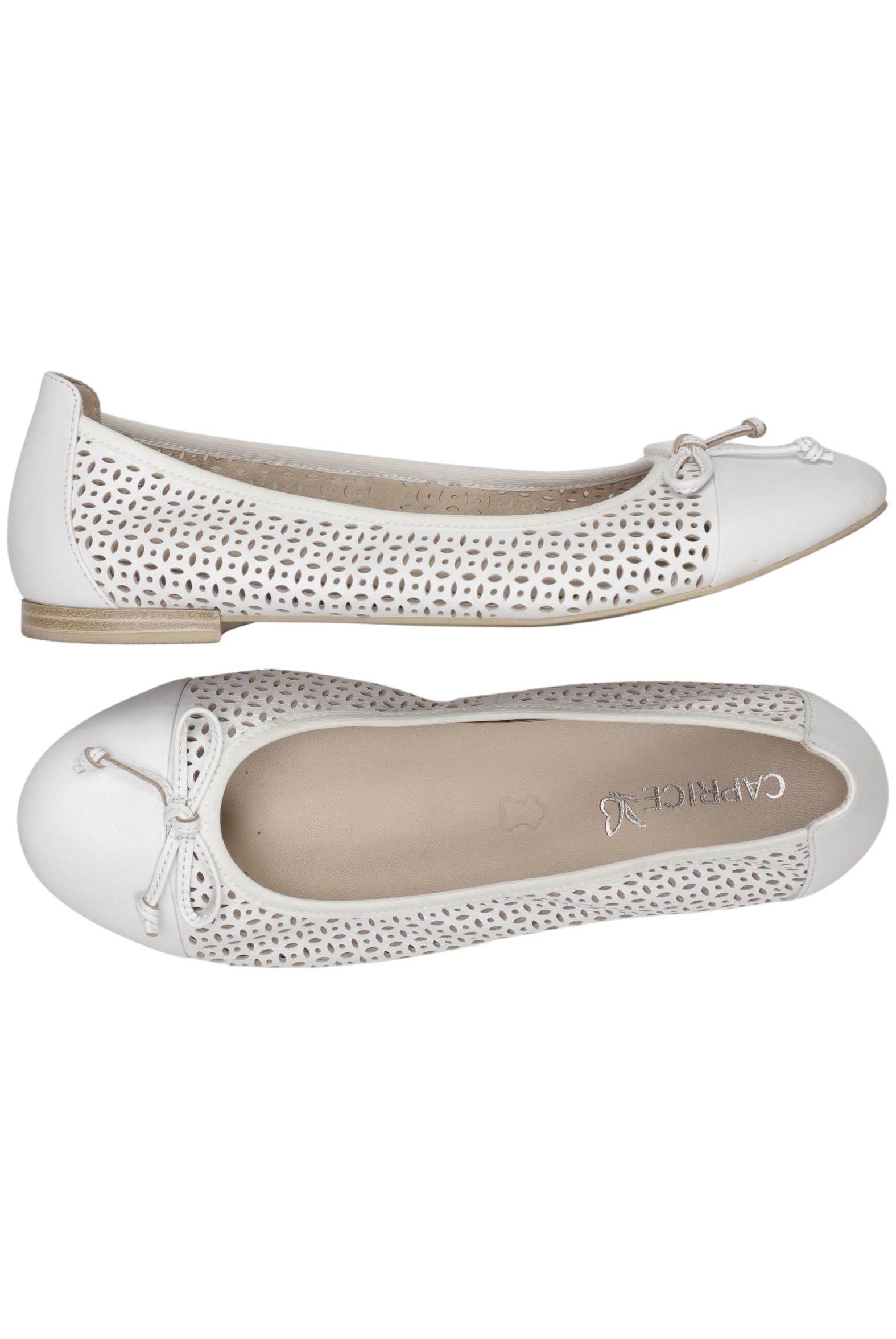 

Caprice Damen Ballerinas, weiß, Gr. 40