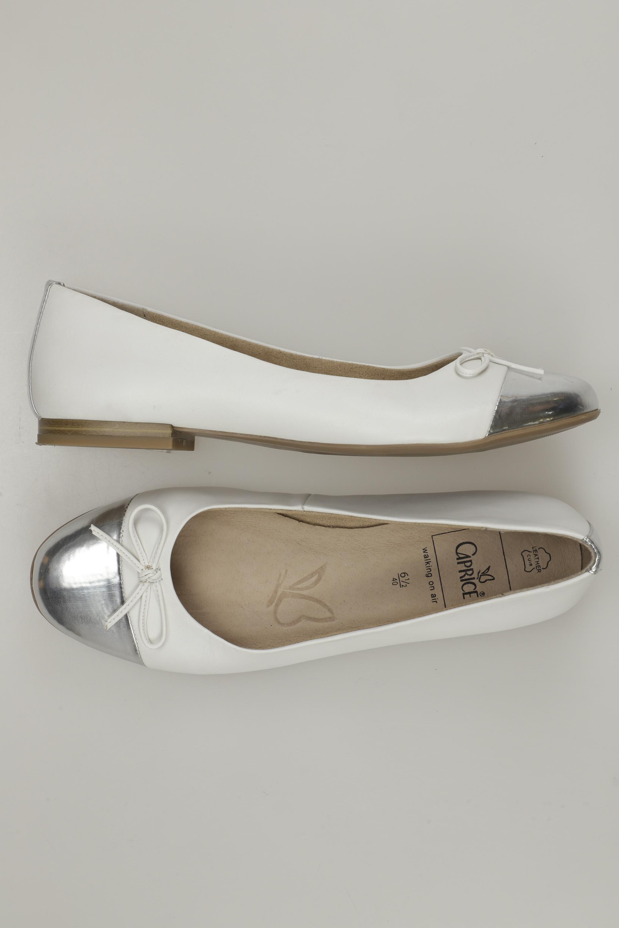 

Caprice Damen Ballerinas, weiß