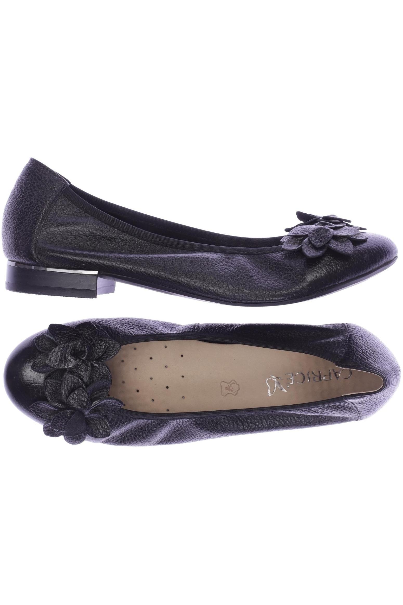 

Caprice Damen Ballerinas, schwarz, Gr. 6.5