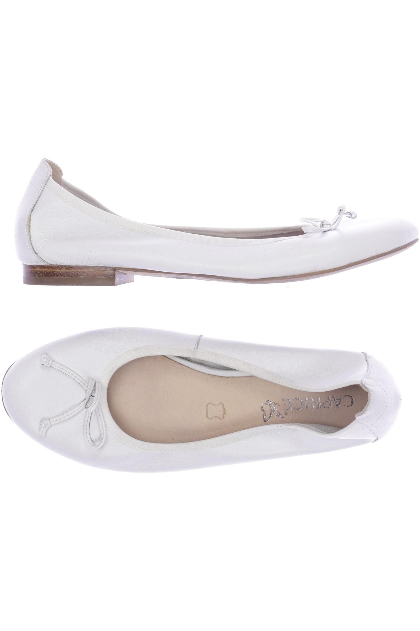 

Caprice Damen Ballerinas, weiß, Gr. 38