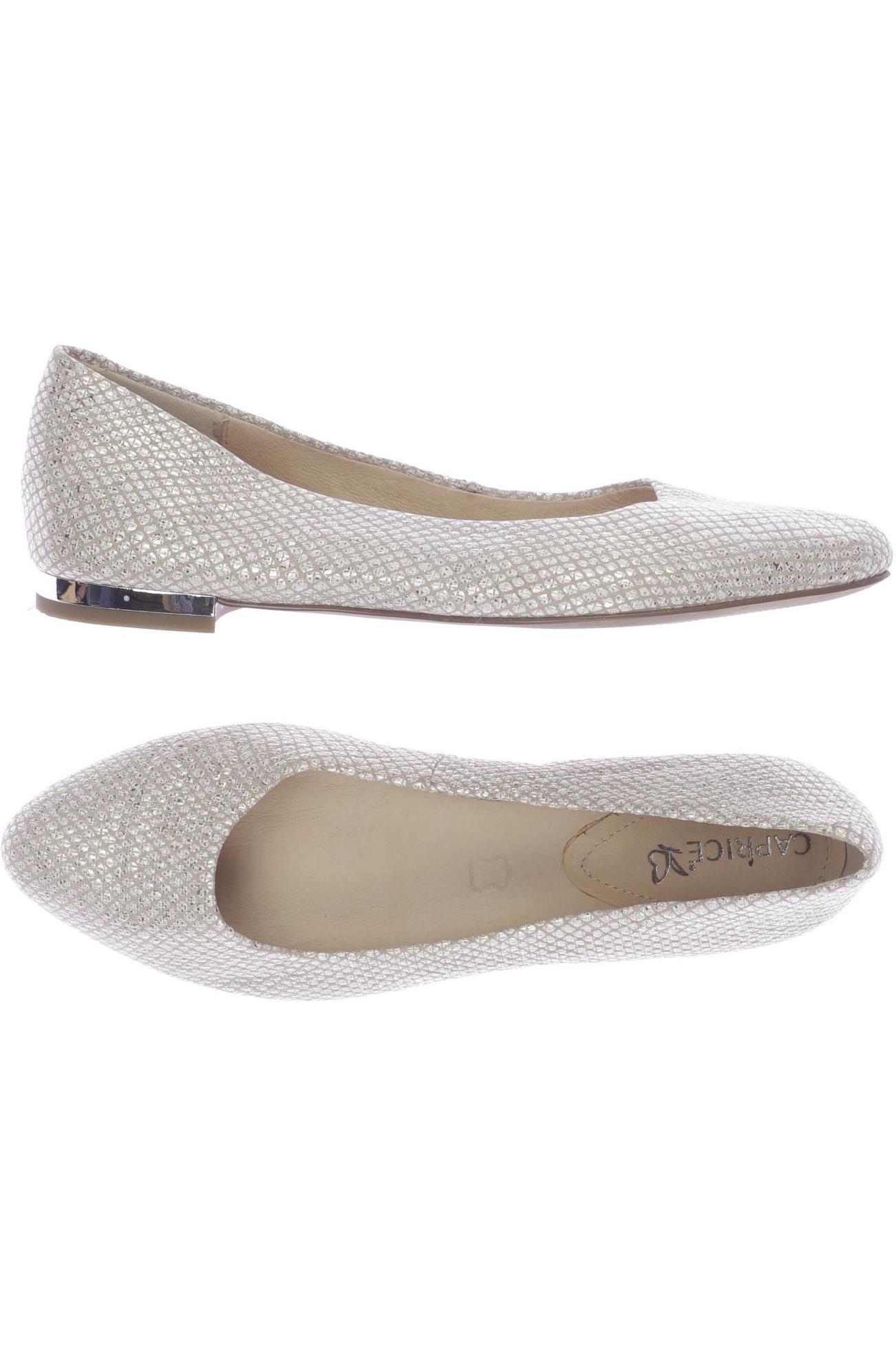 

Caprice Damen Ballerinas, cremeweiß